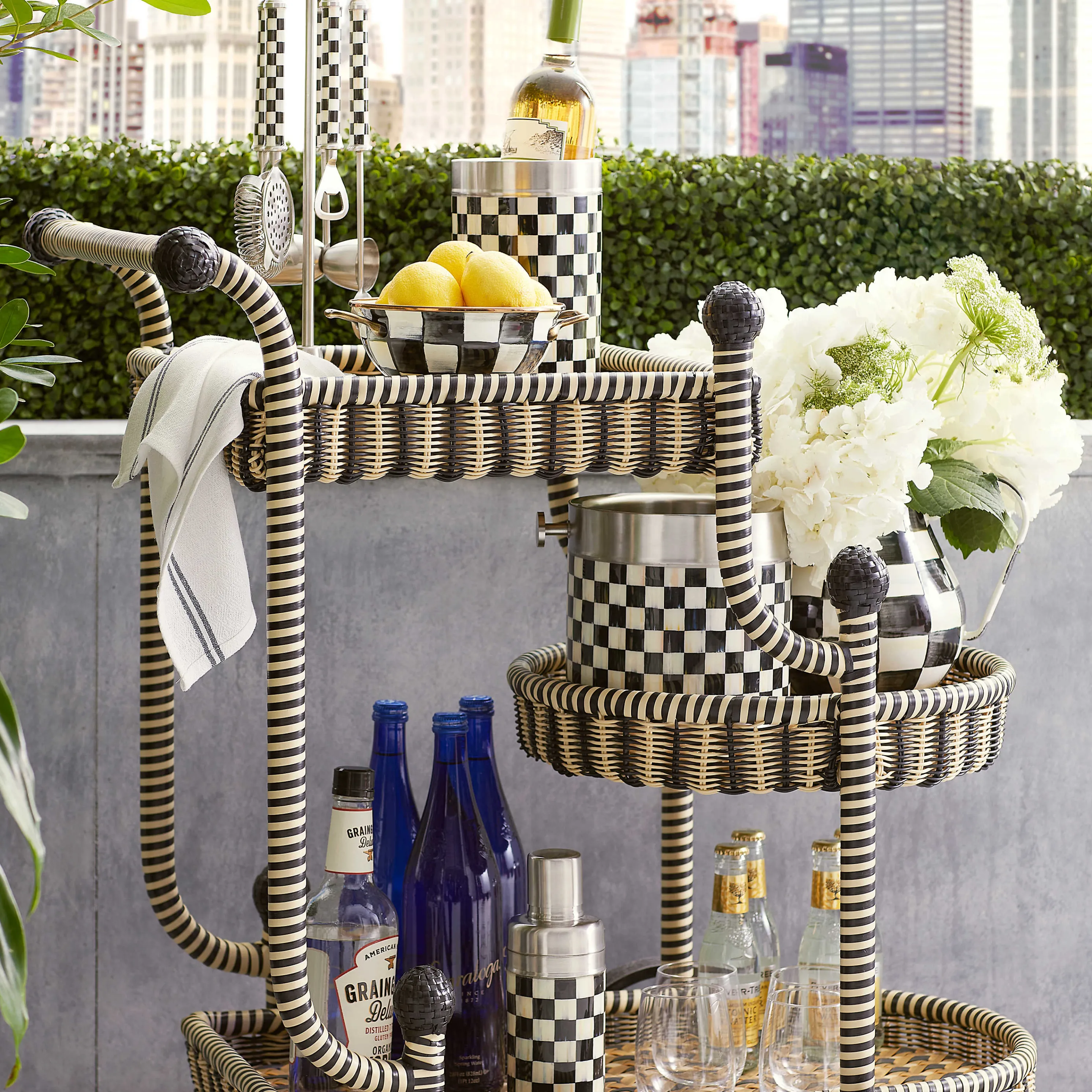 3260 Wine Cooler - Courtly Check