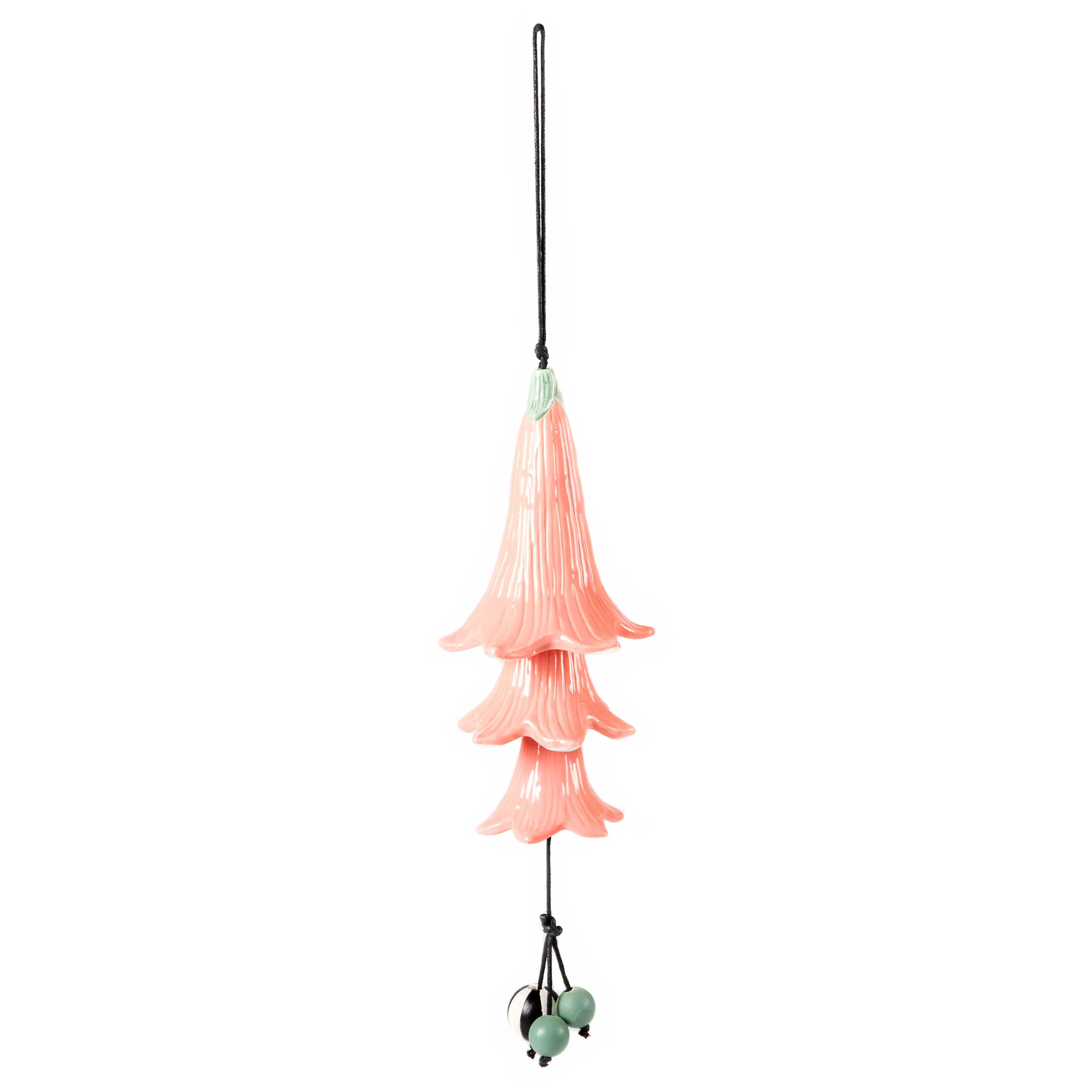 Avant Garden Bell Flower Chime - Coral