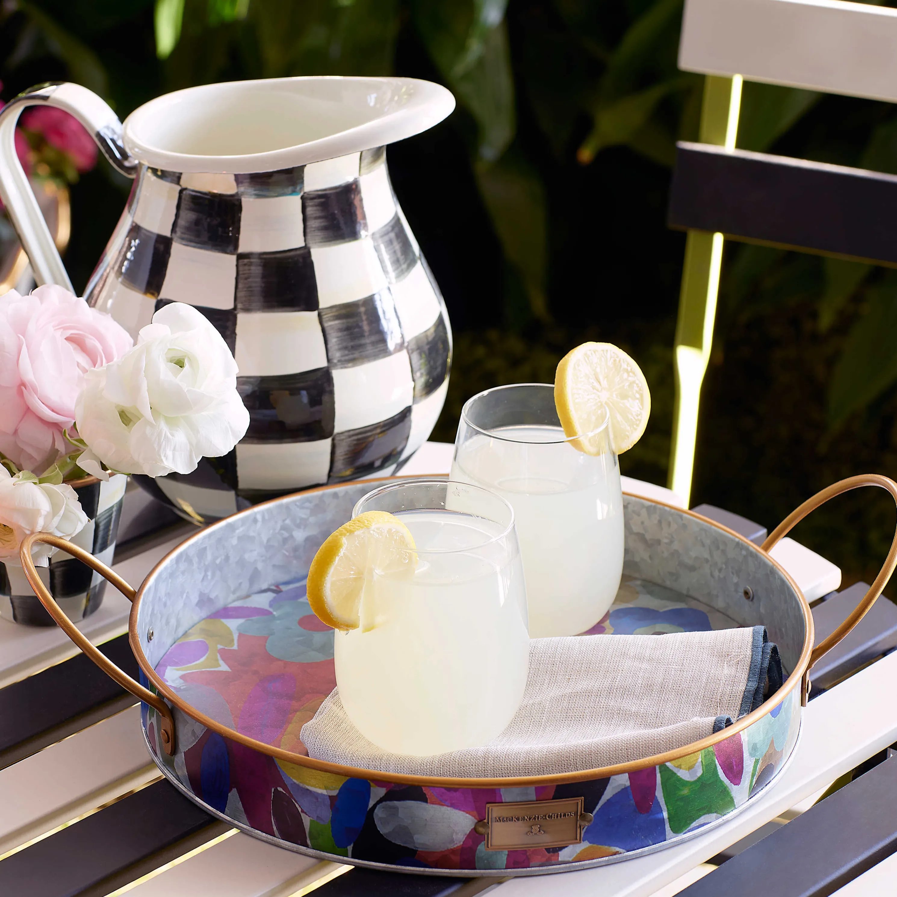 Avant Garden Serving Trays - Set Of 2