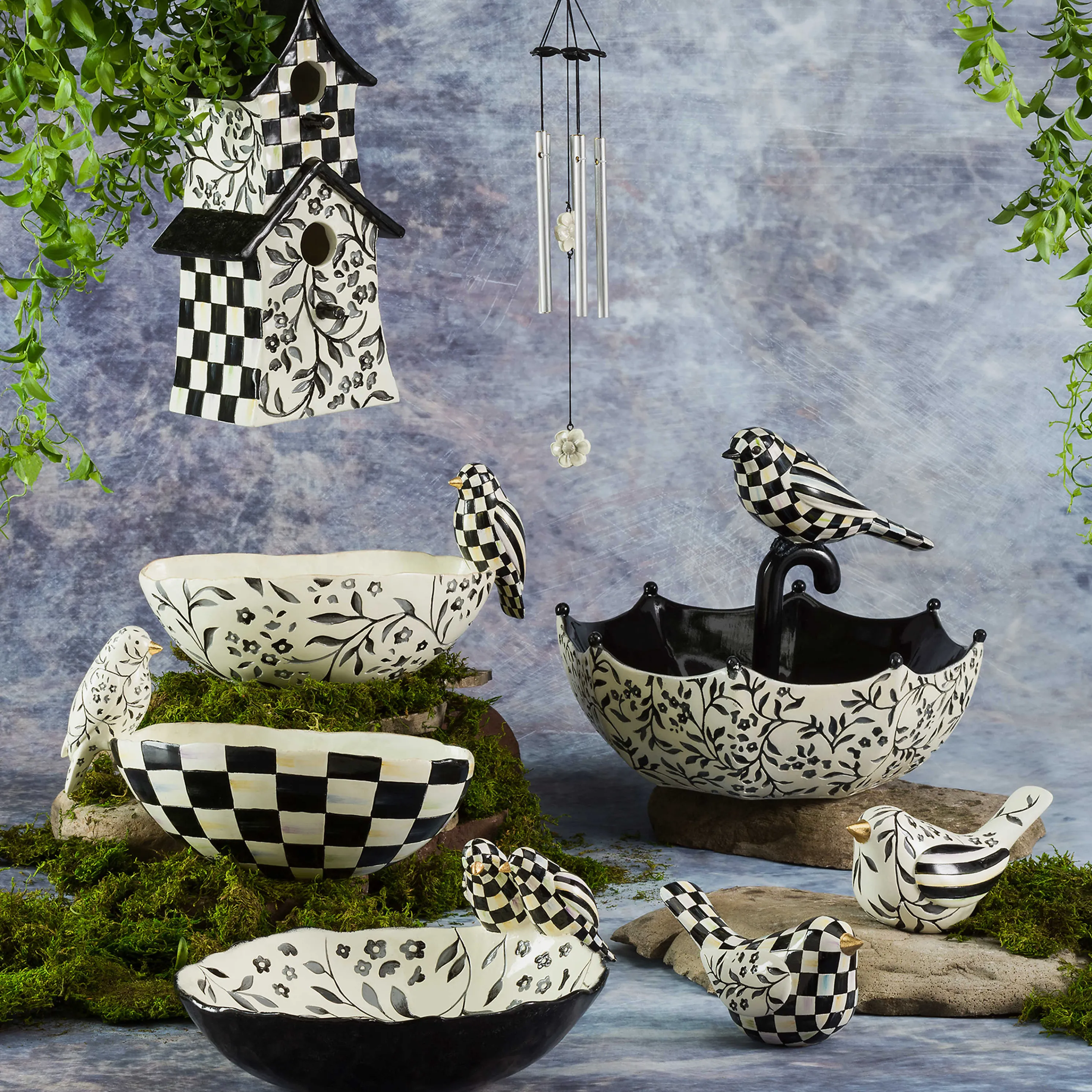 Aviary Birds - Set Of 2