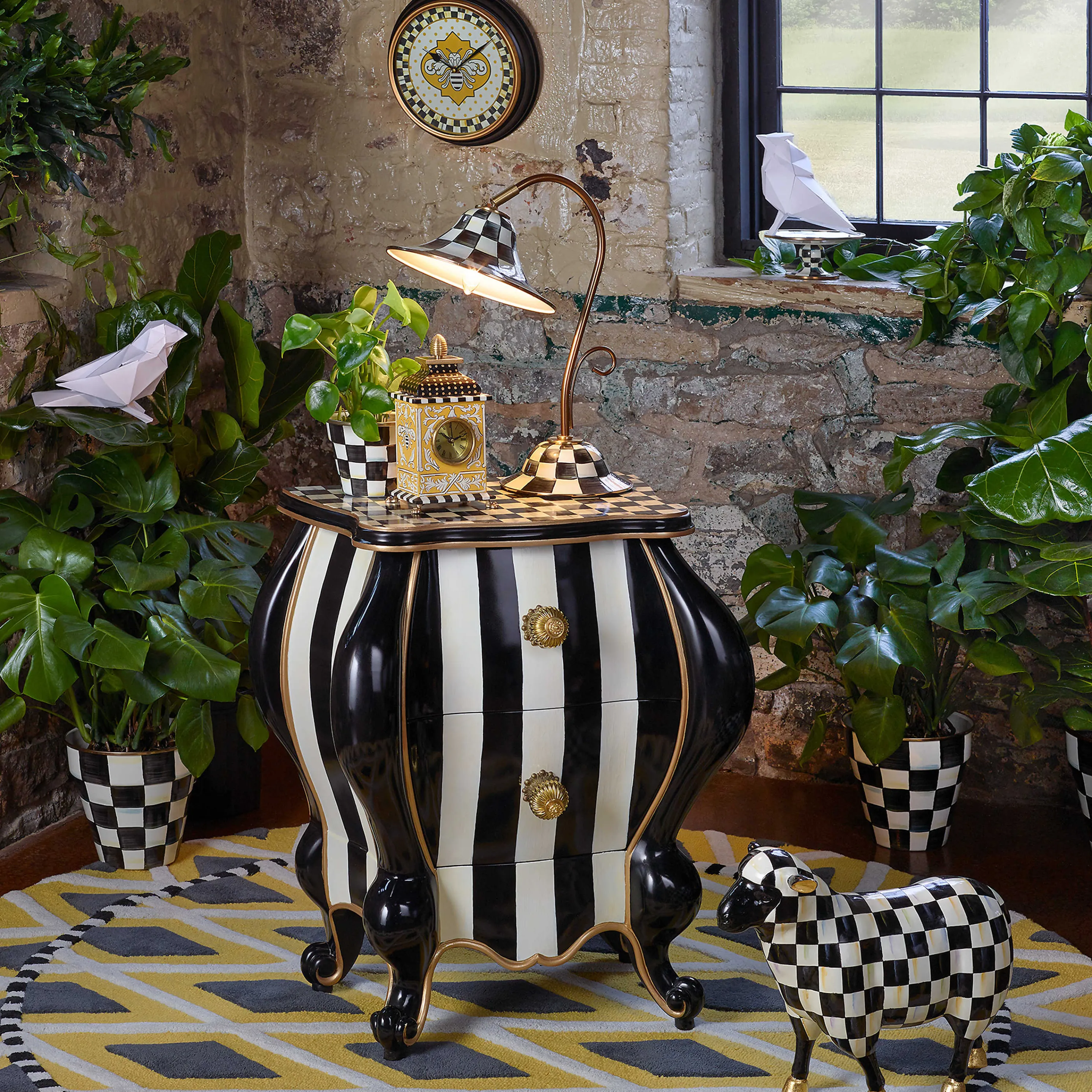 Beehive Indoor/Outdoor Rug - 6' Round