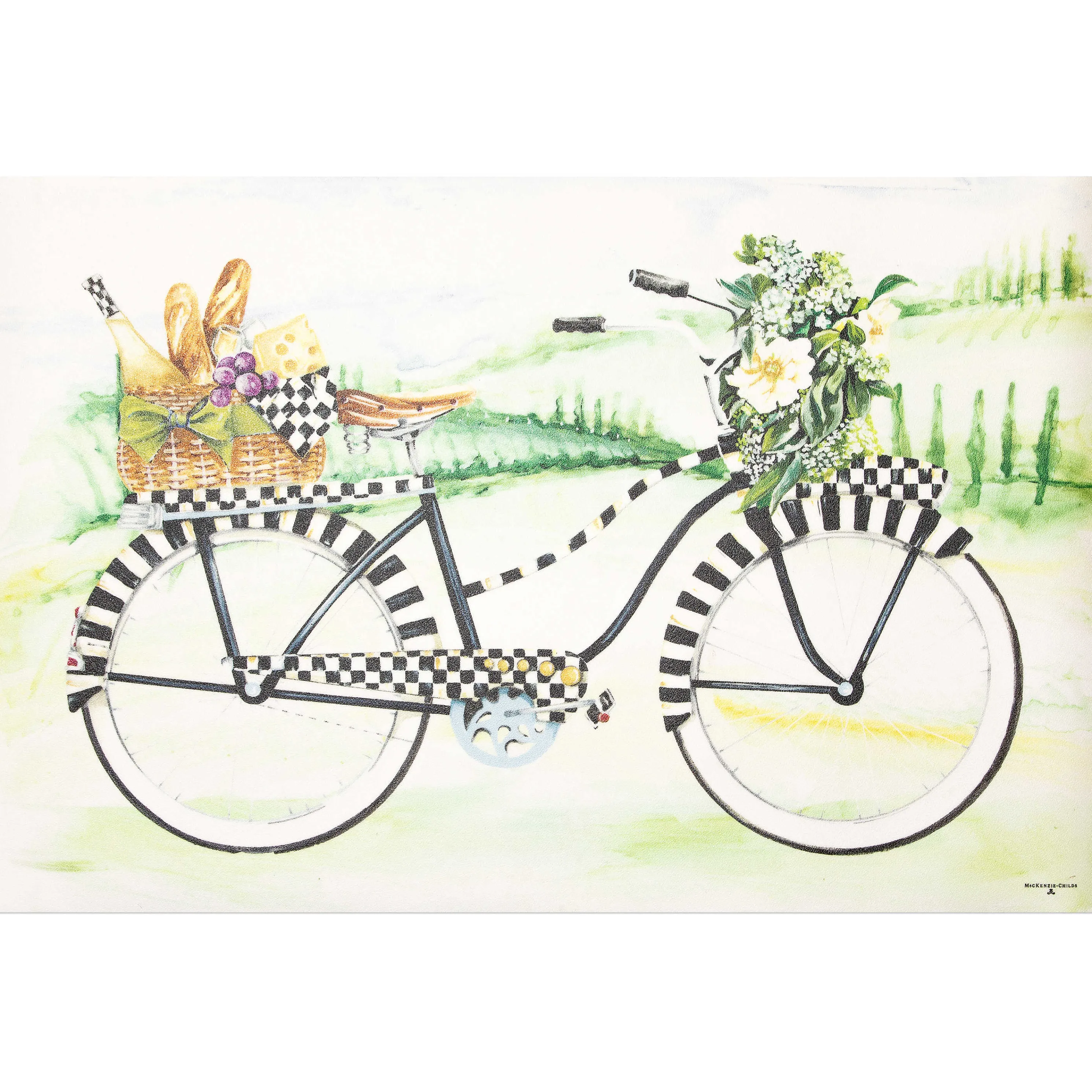 Bike Ride Floor Mat - 2' X 3'