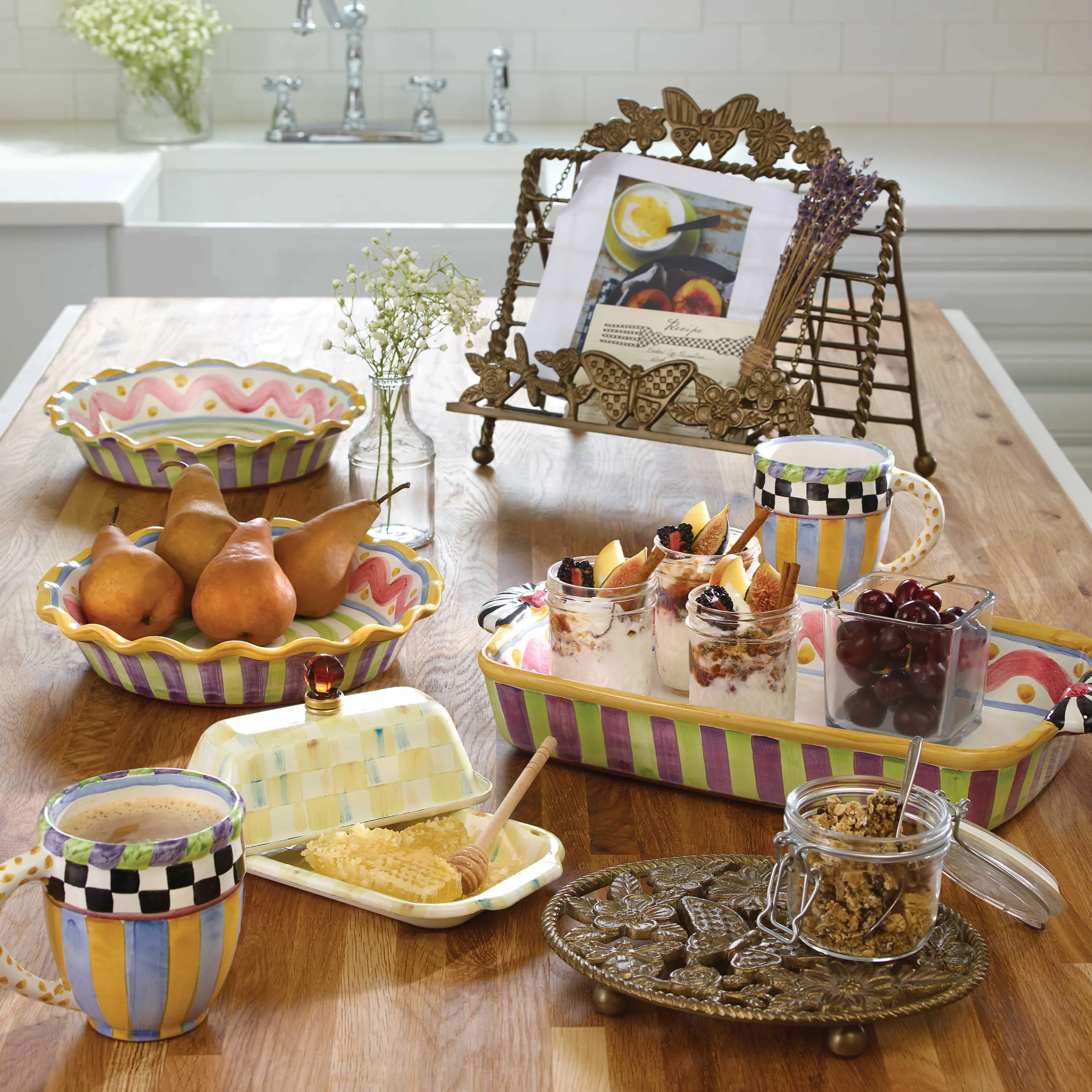 Butterfly Cookbook Stand