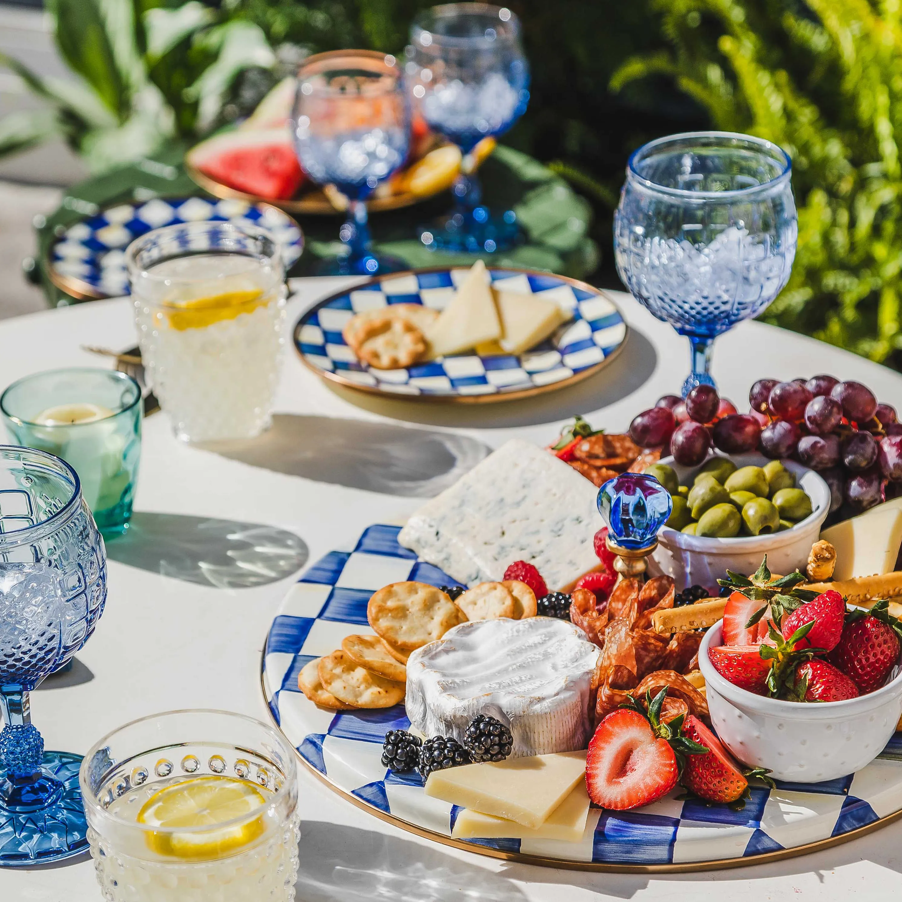 Coquette Goblet - Blue