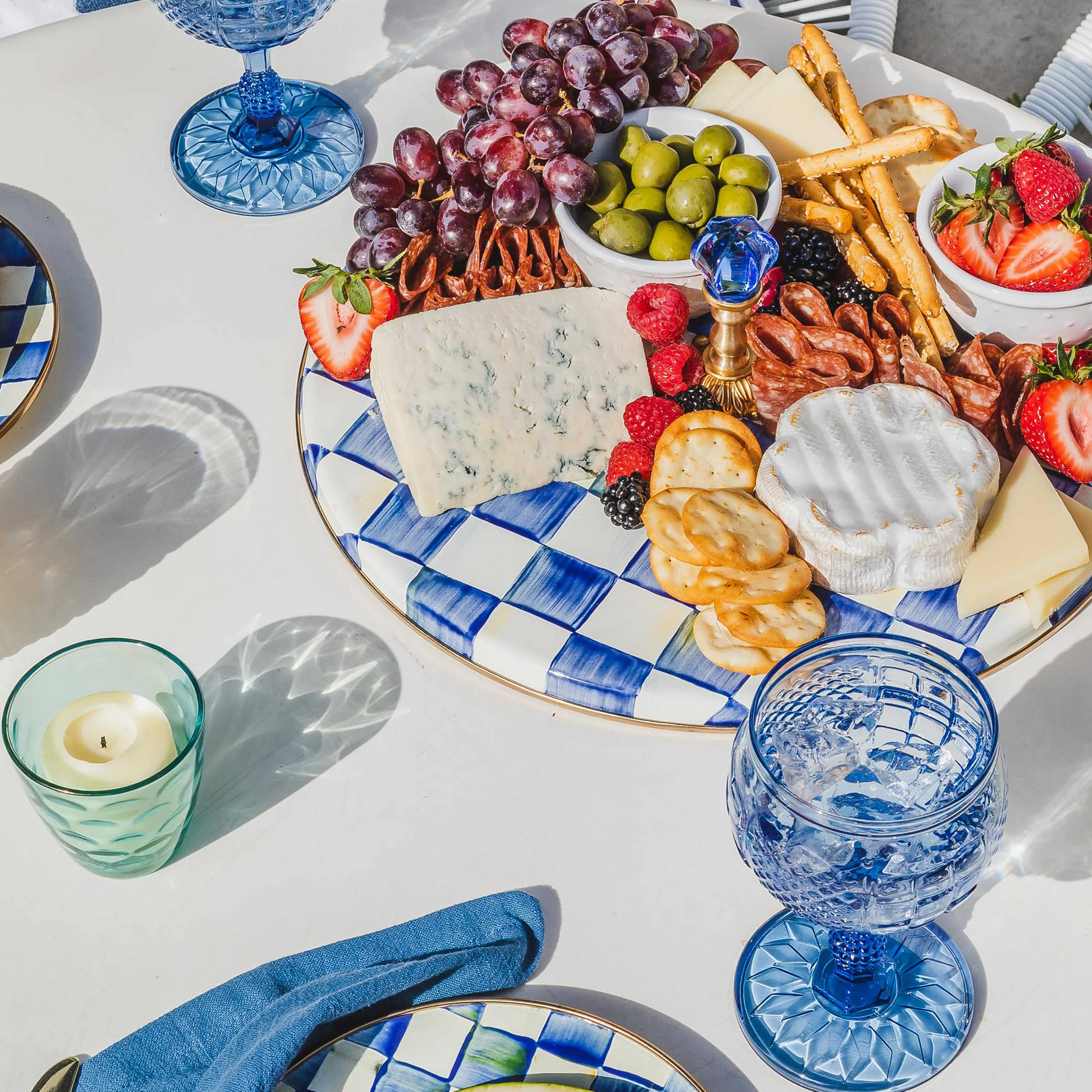 Coquette Goblet - Blue