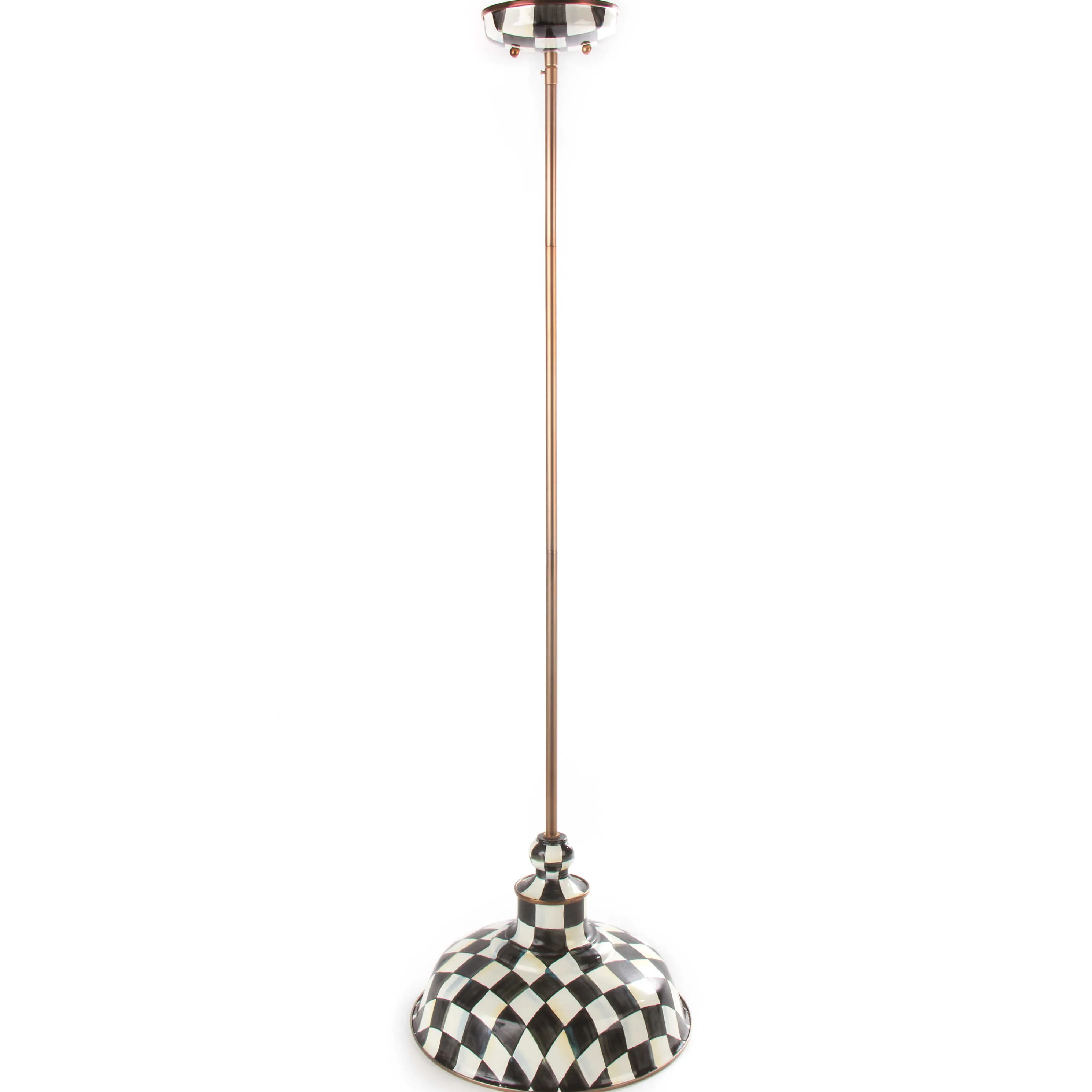 Courtly Check Barn Pendant Lamp - 12