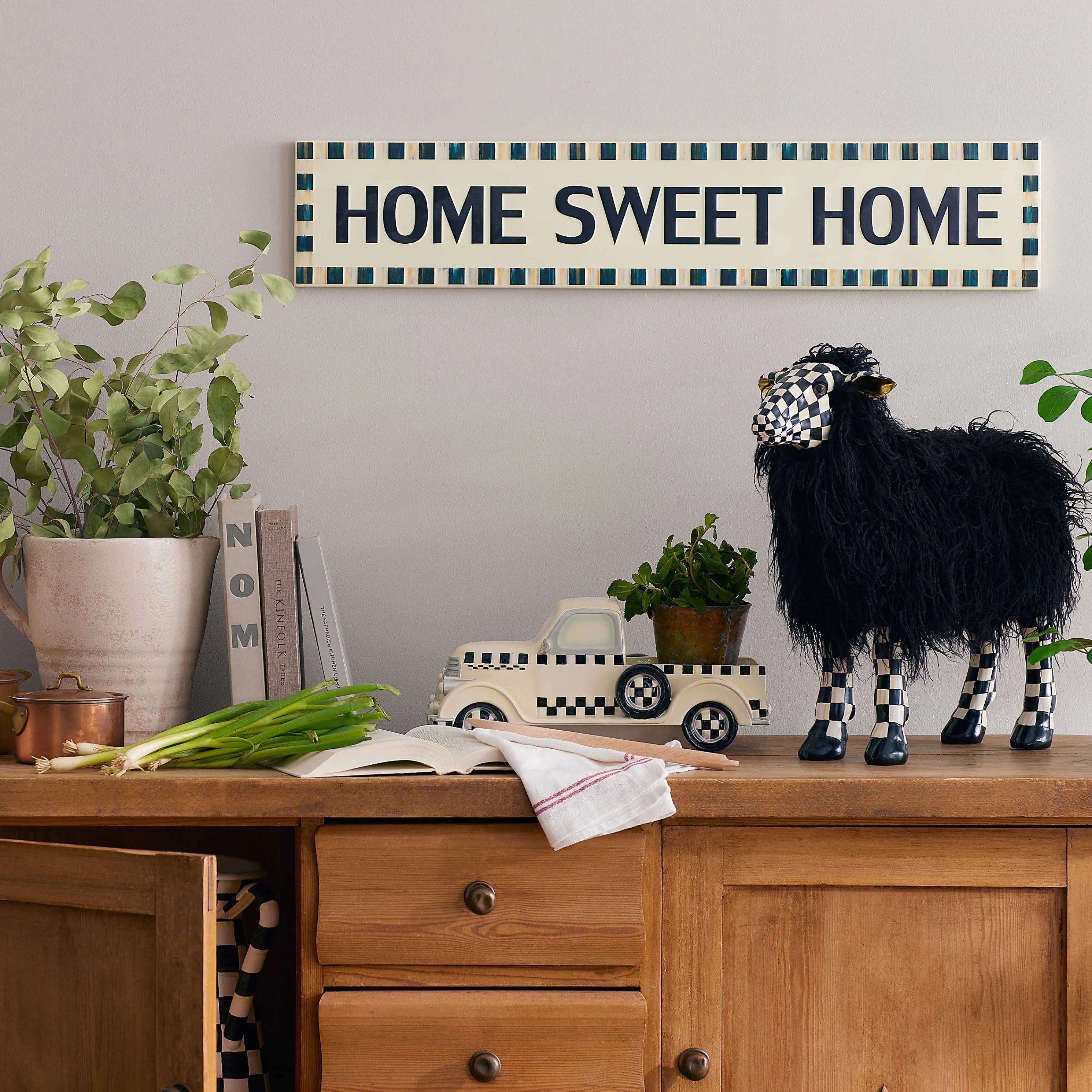 Courtly Check Black Sheep - Small