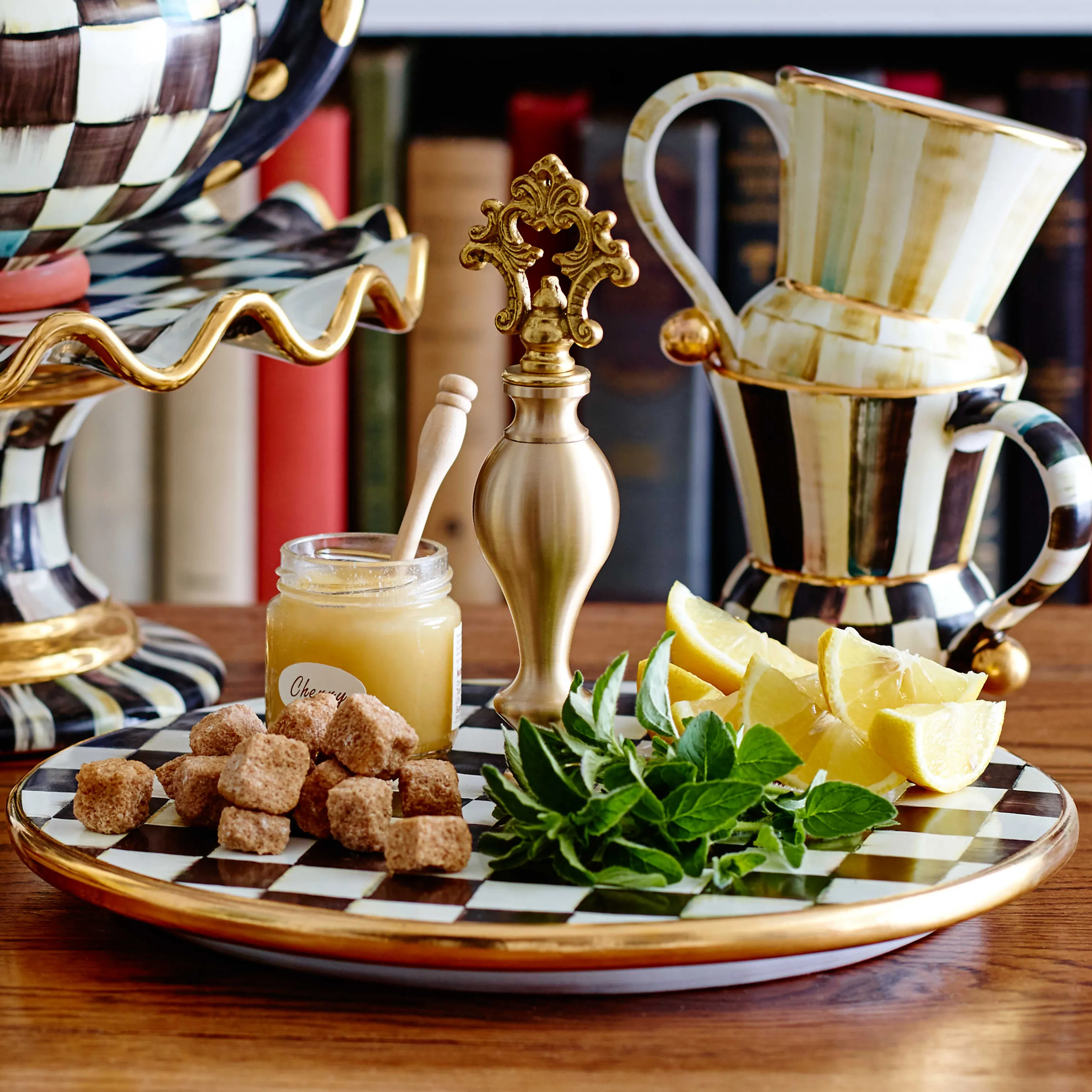 Courtly Check Cheese Course