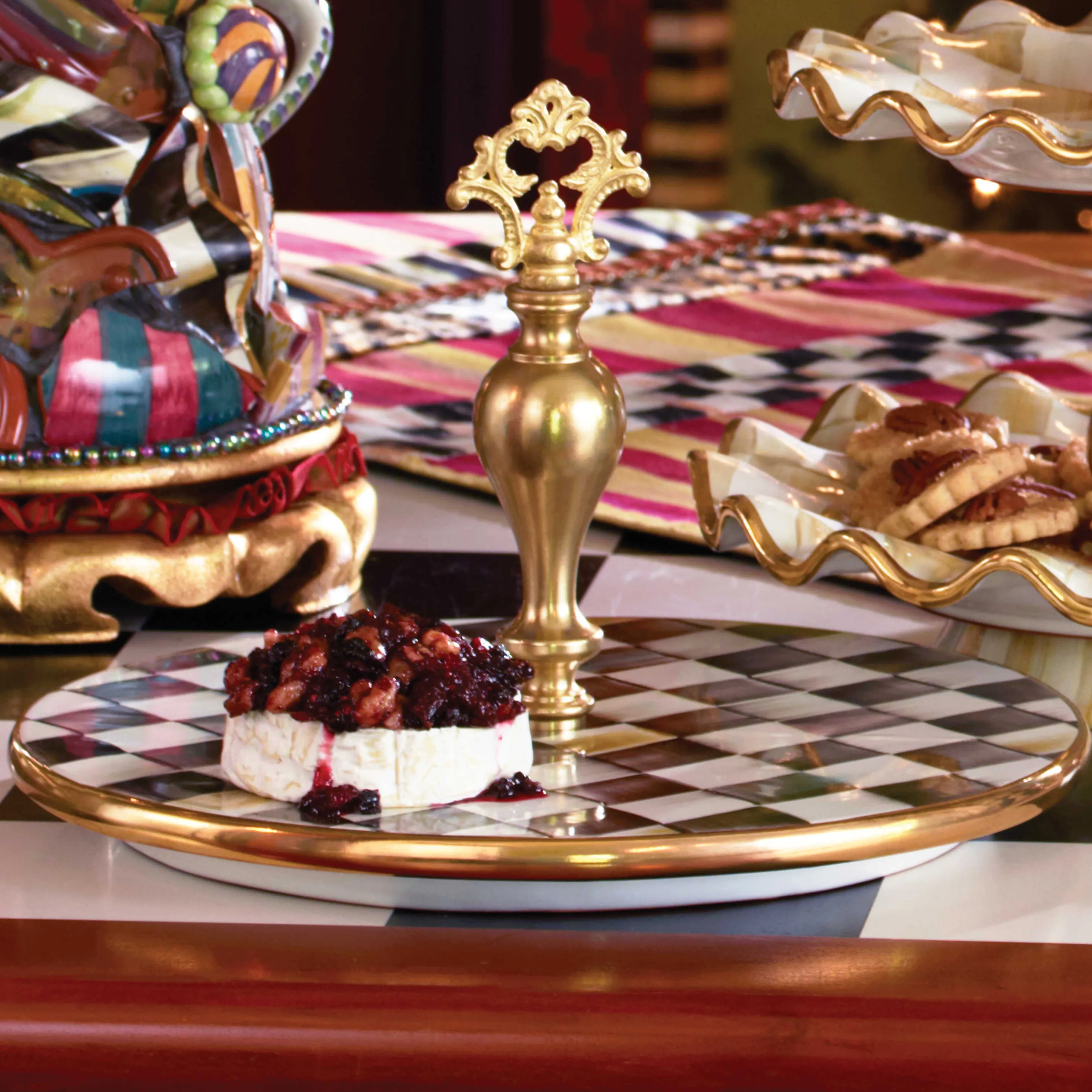 Courtly Check Cheese Course