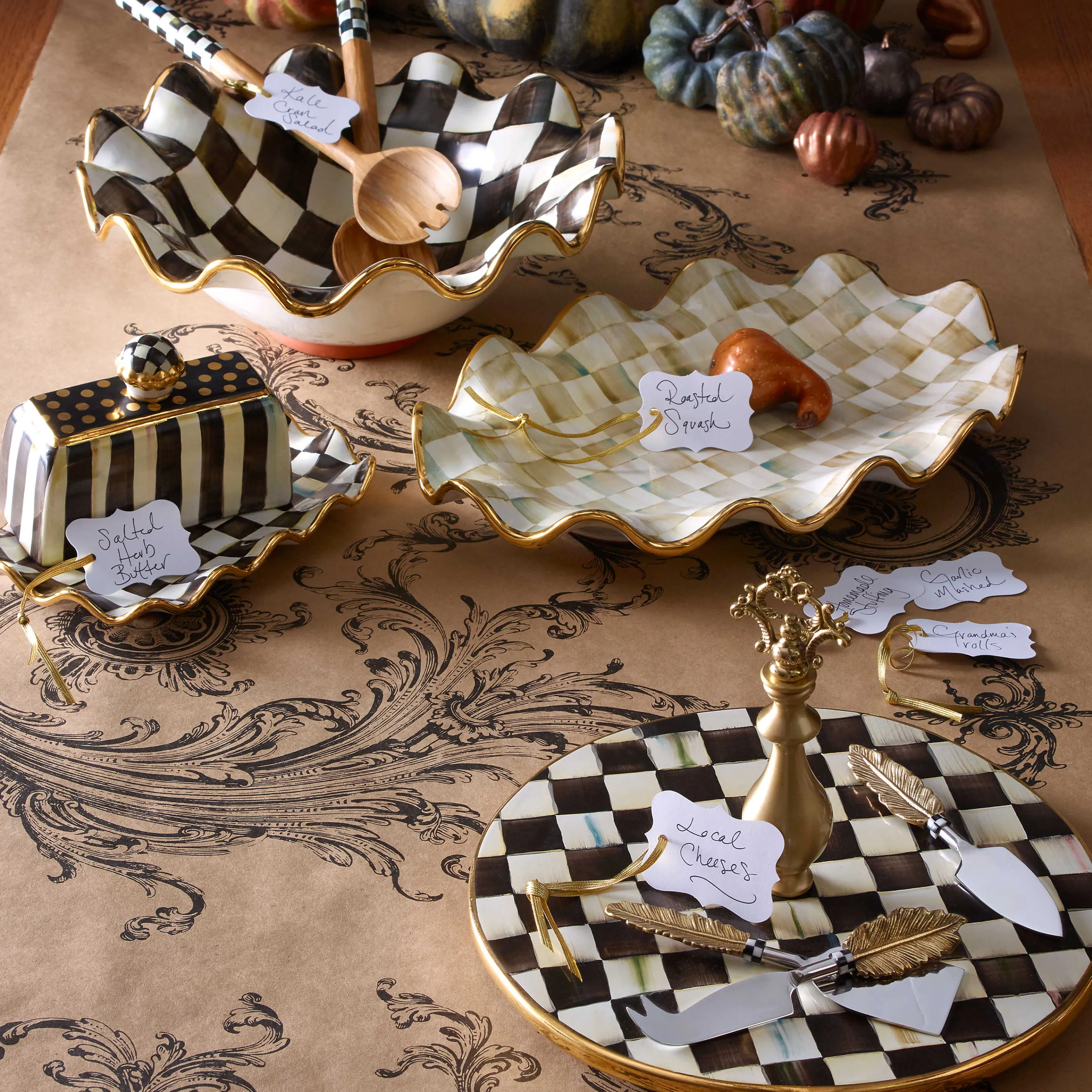 Courtly Check Cheese Course