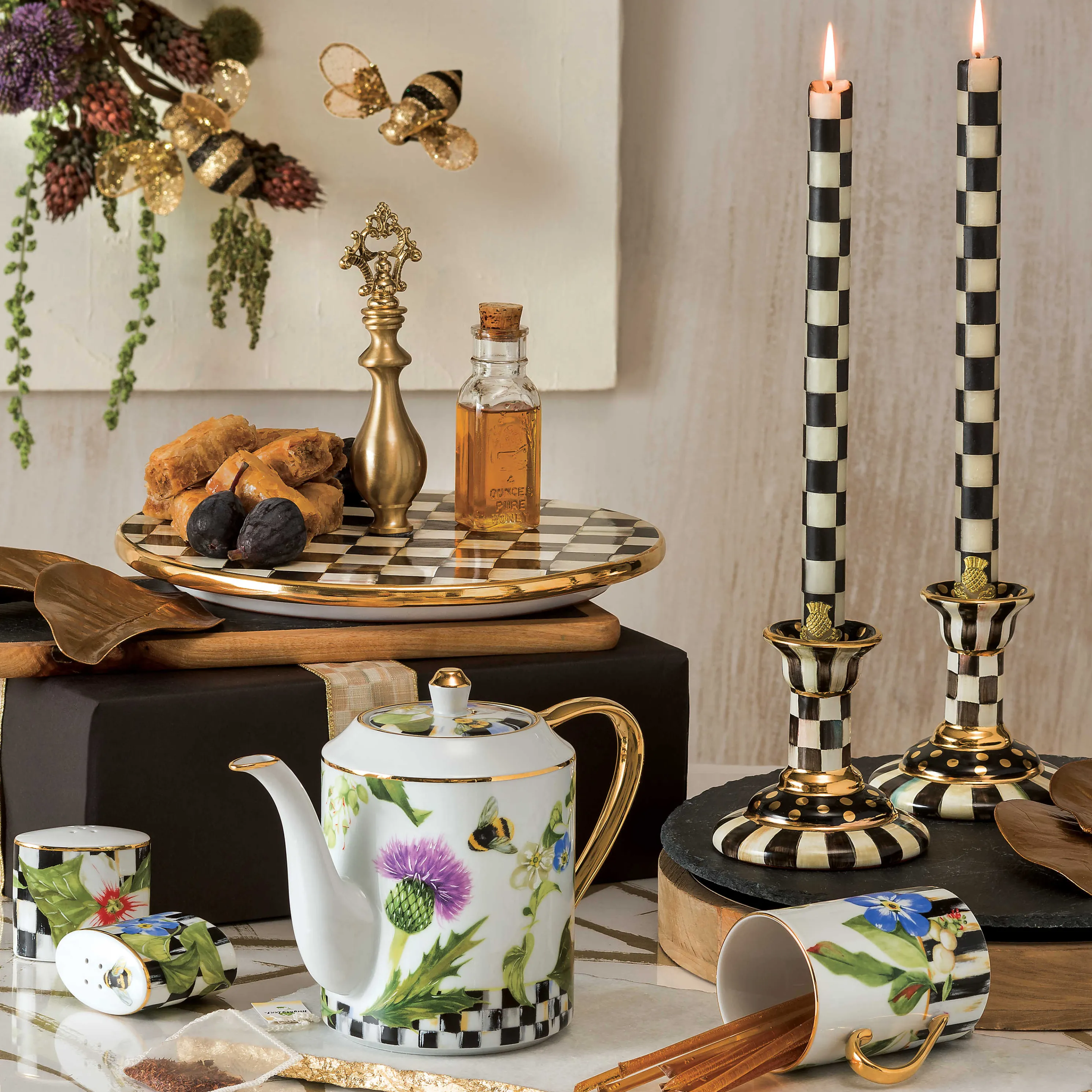 Courtly Check Cheese Course