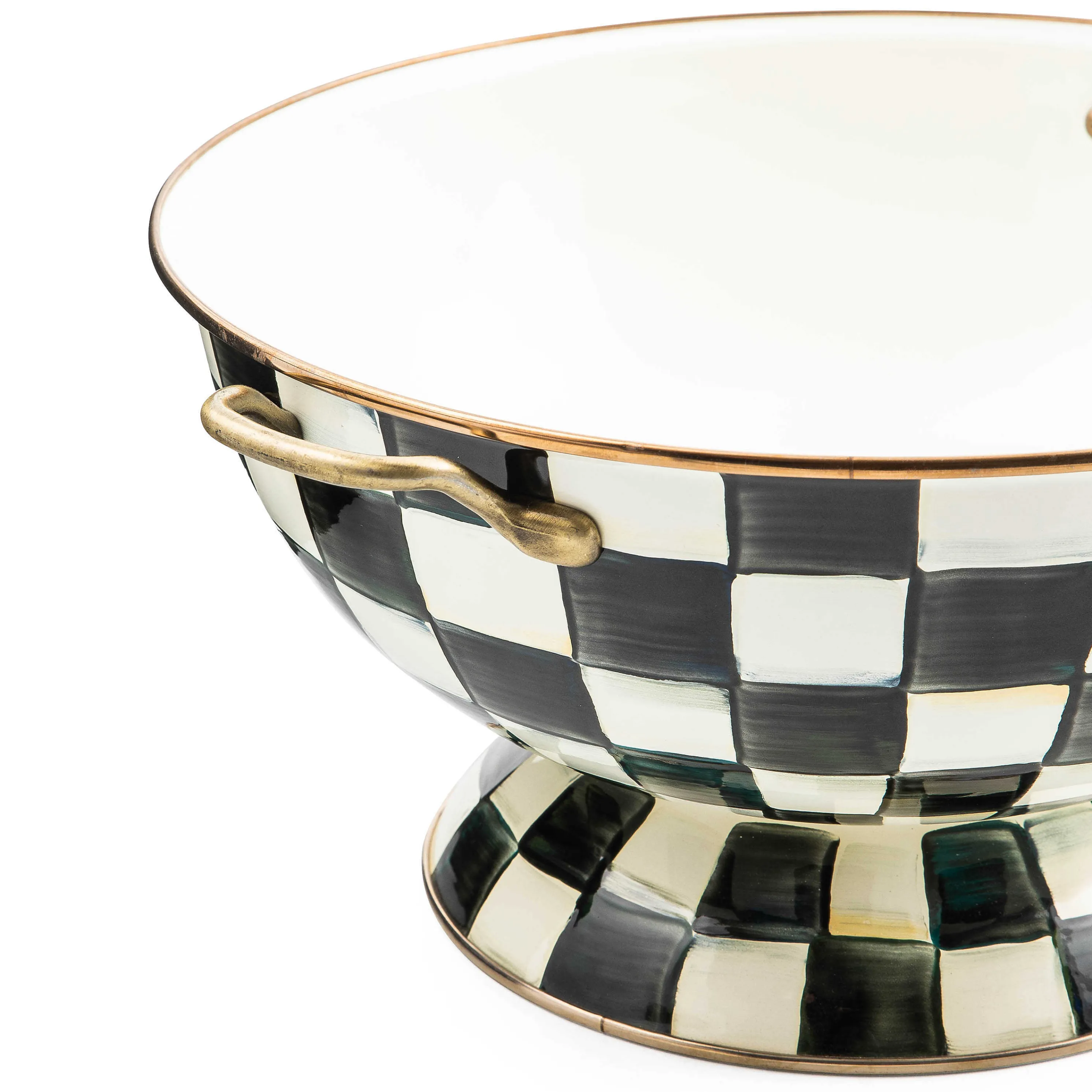 Courtly Check Enamel Everything Bowl