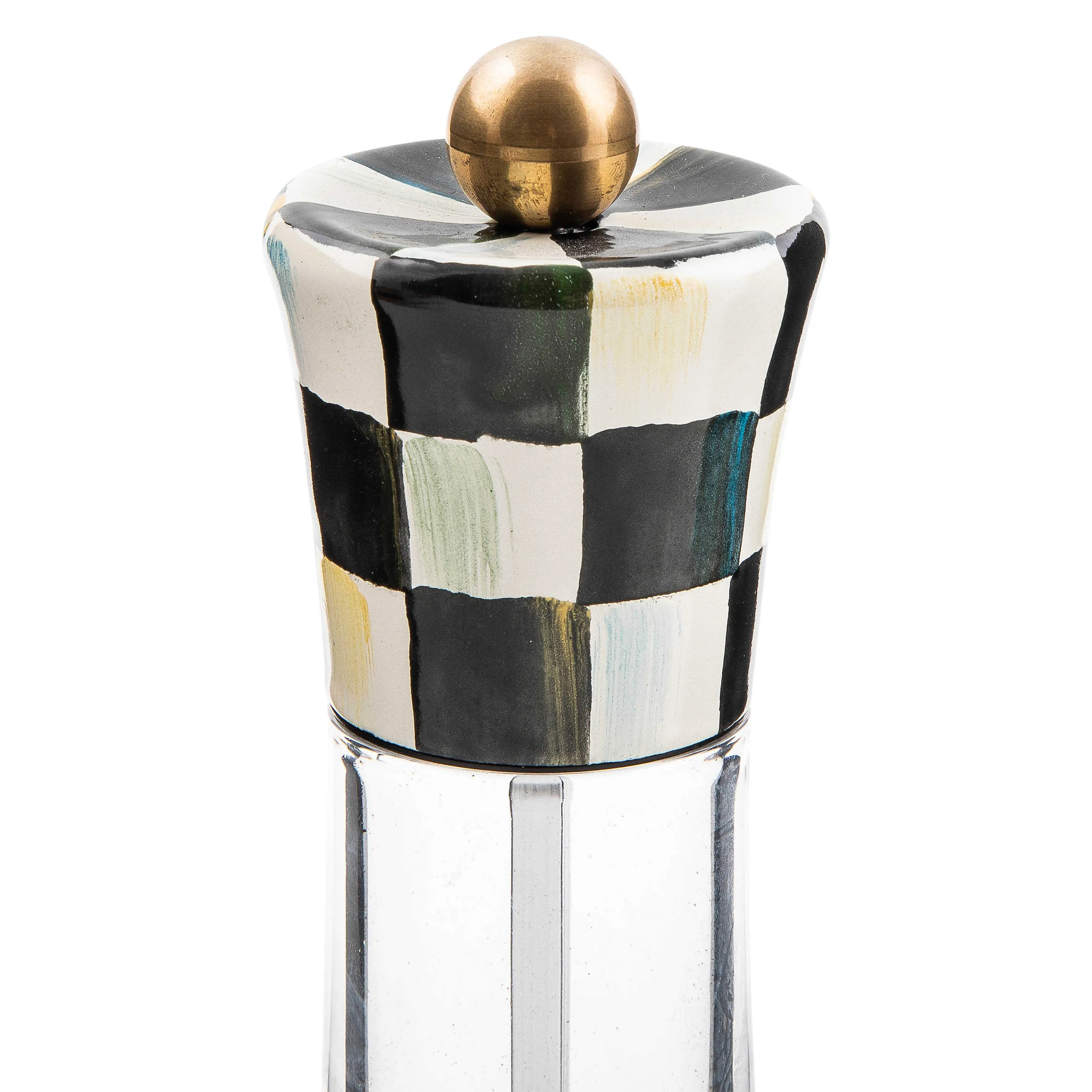 Courtly Check Enamel Grinder