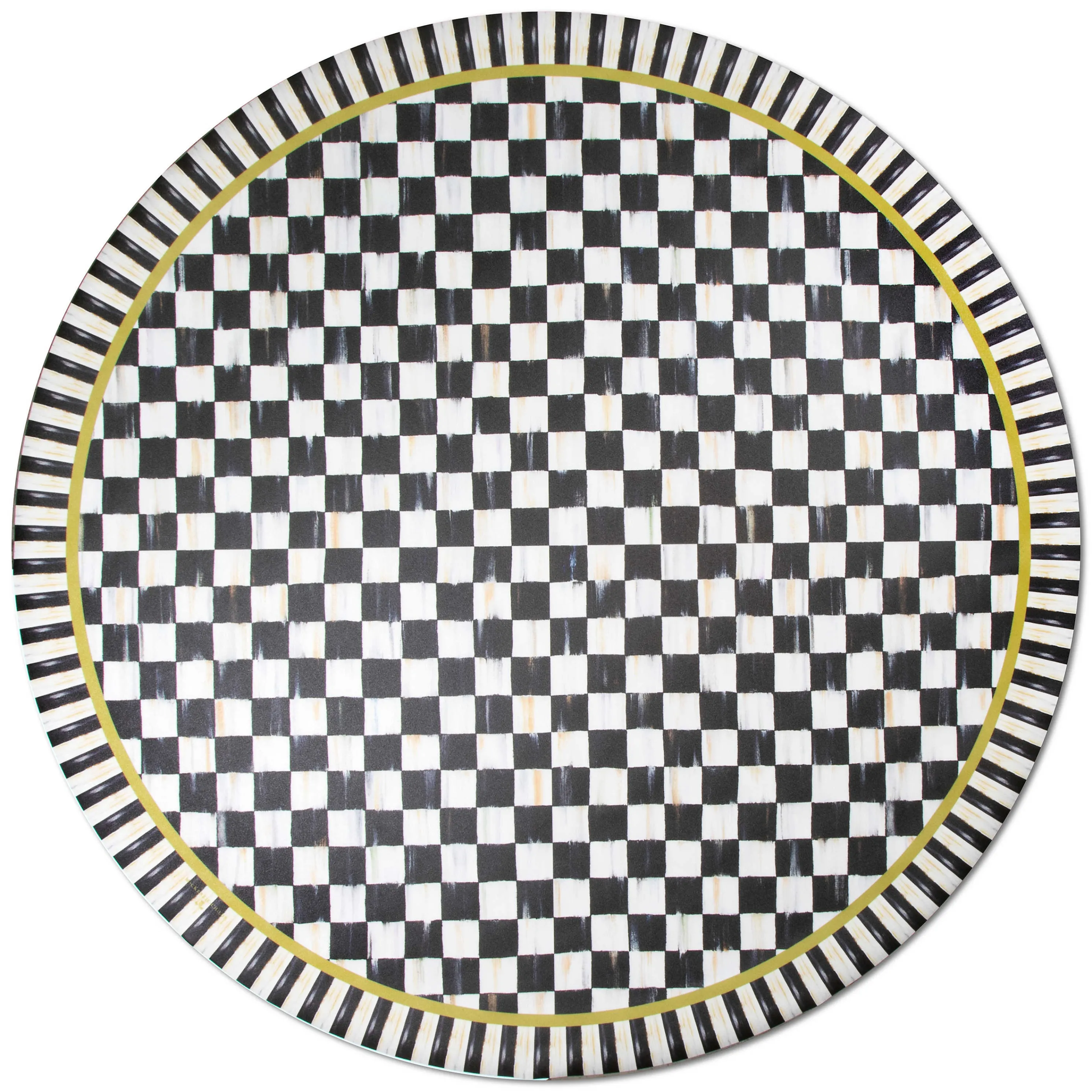 Courtly Check Floor Mat - 6' Round