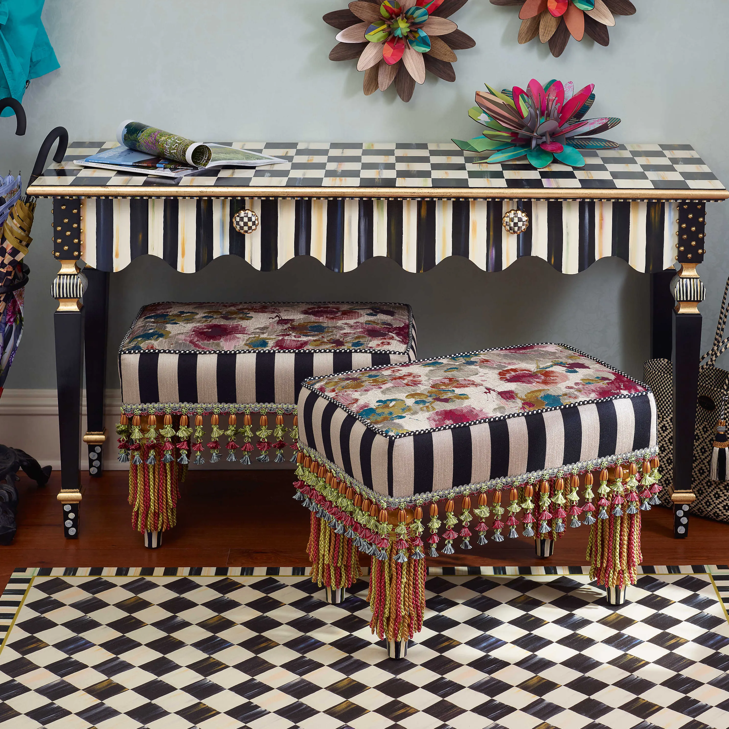 Courtly Check Floor Mat - 3' X 5'