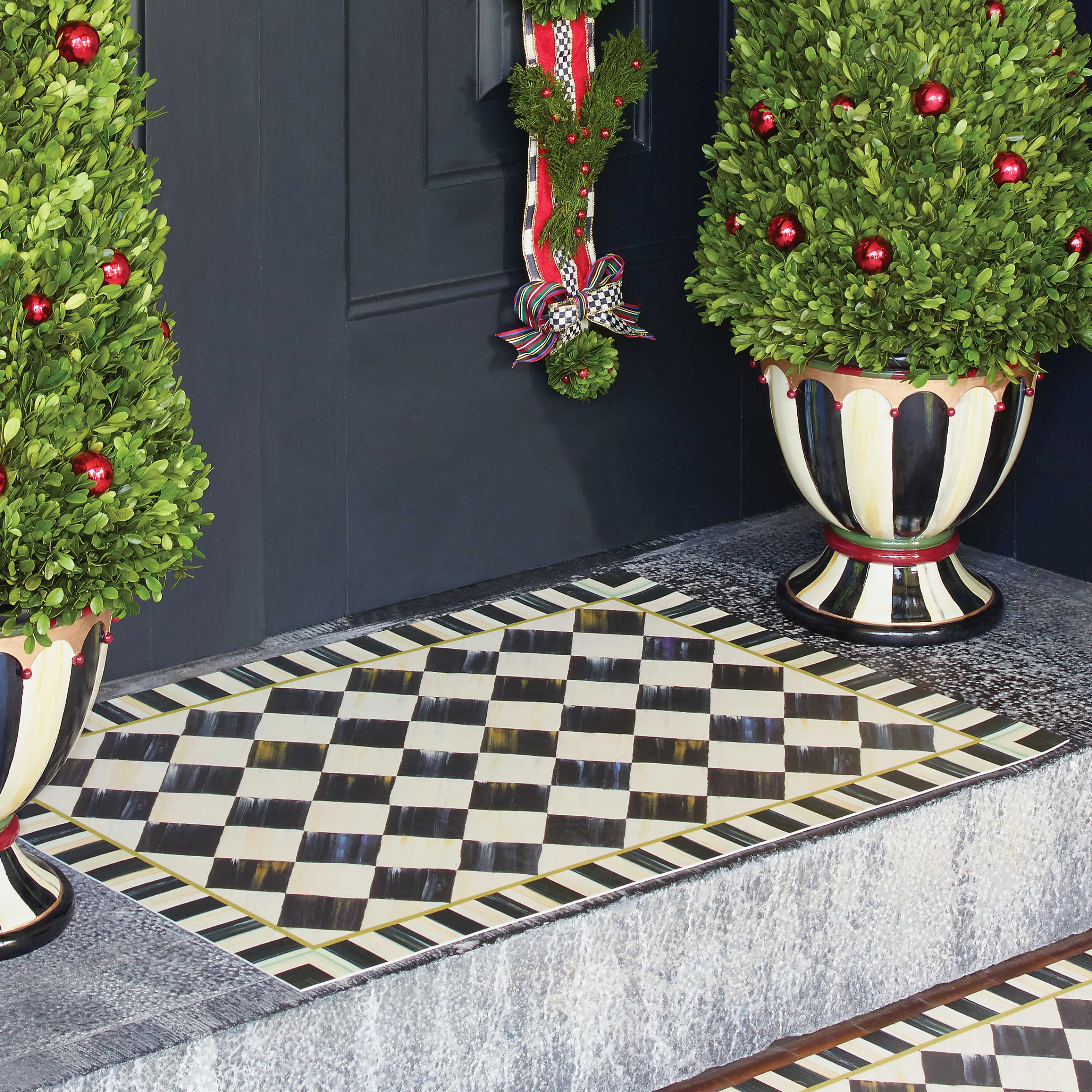 Courtly Check Floor Mat - 2' X 3'