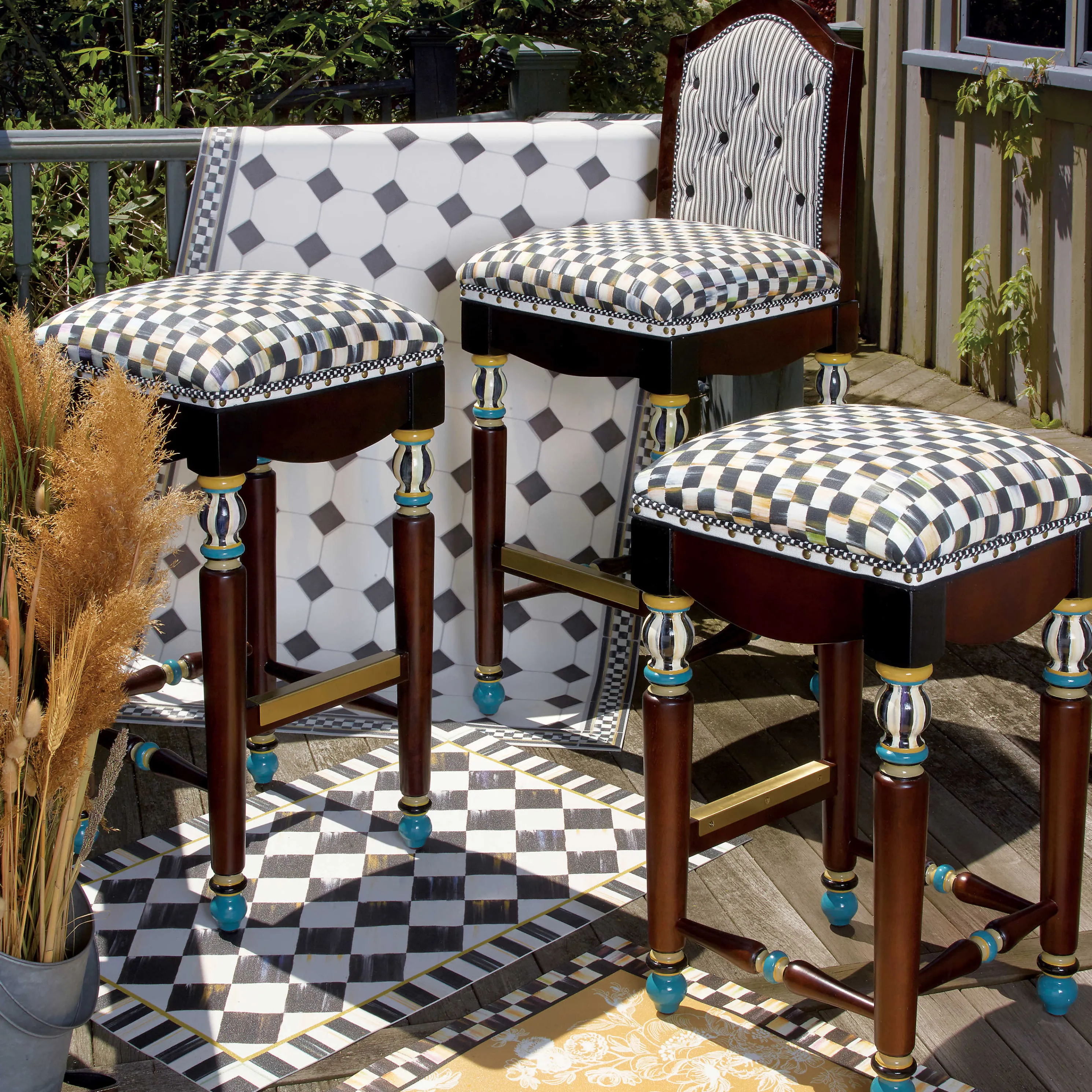 Courtly Check Floor Mat - 2' X 3'