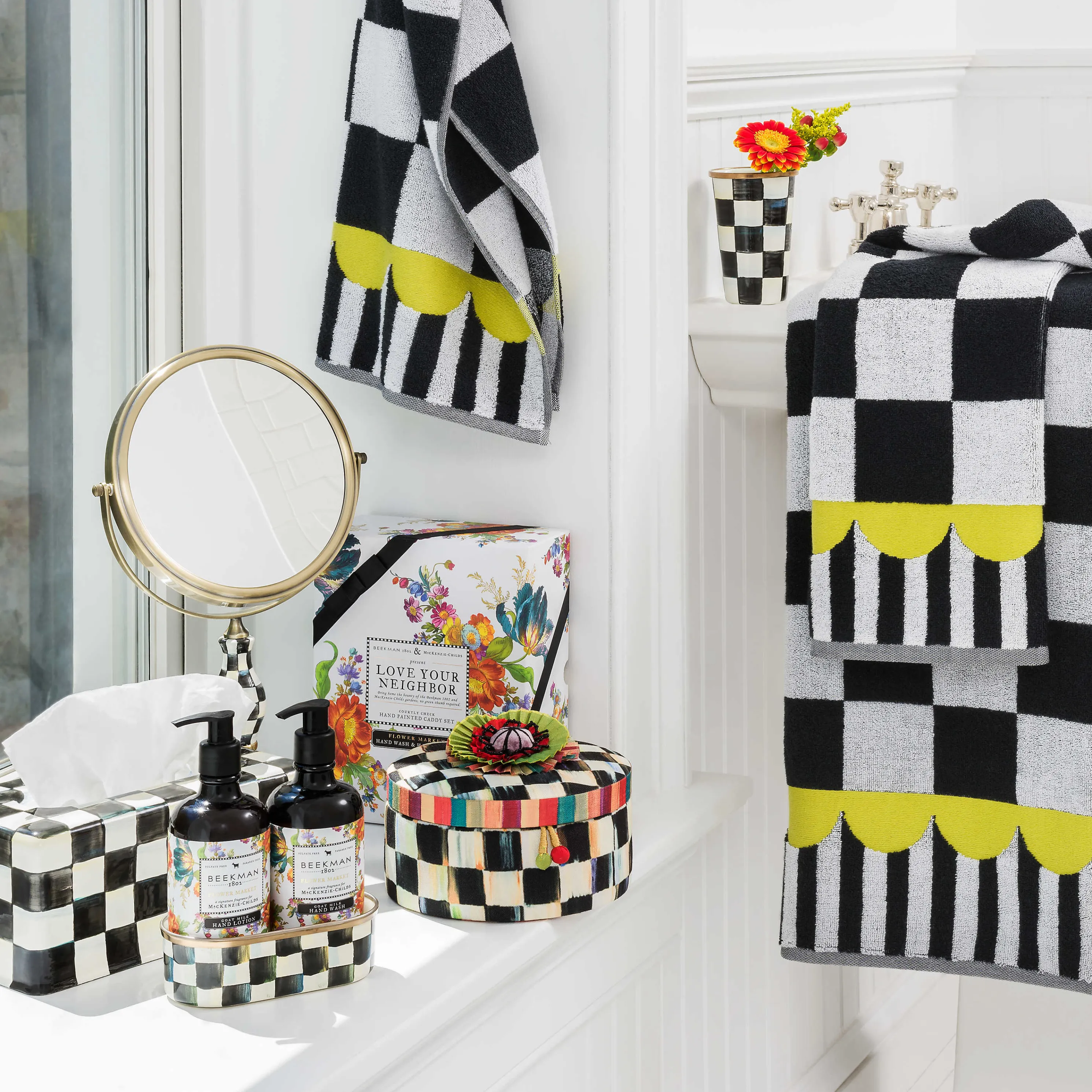 Courtly Check Hand Towel