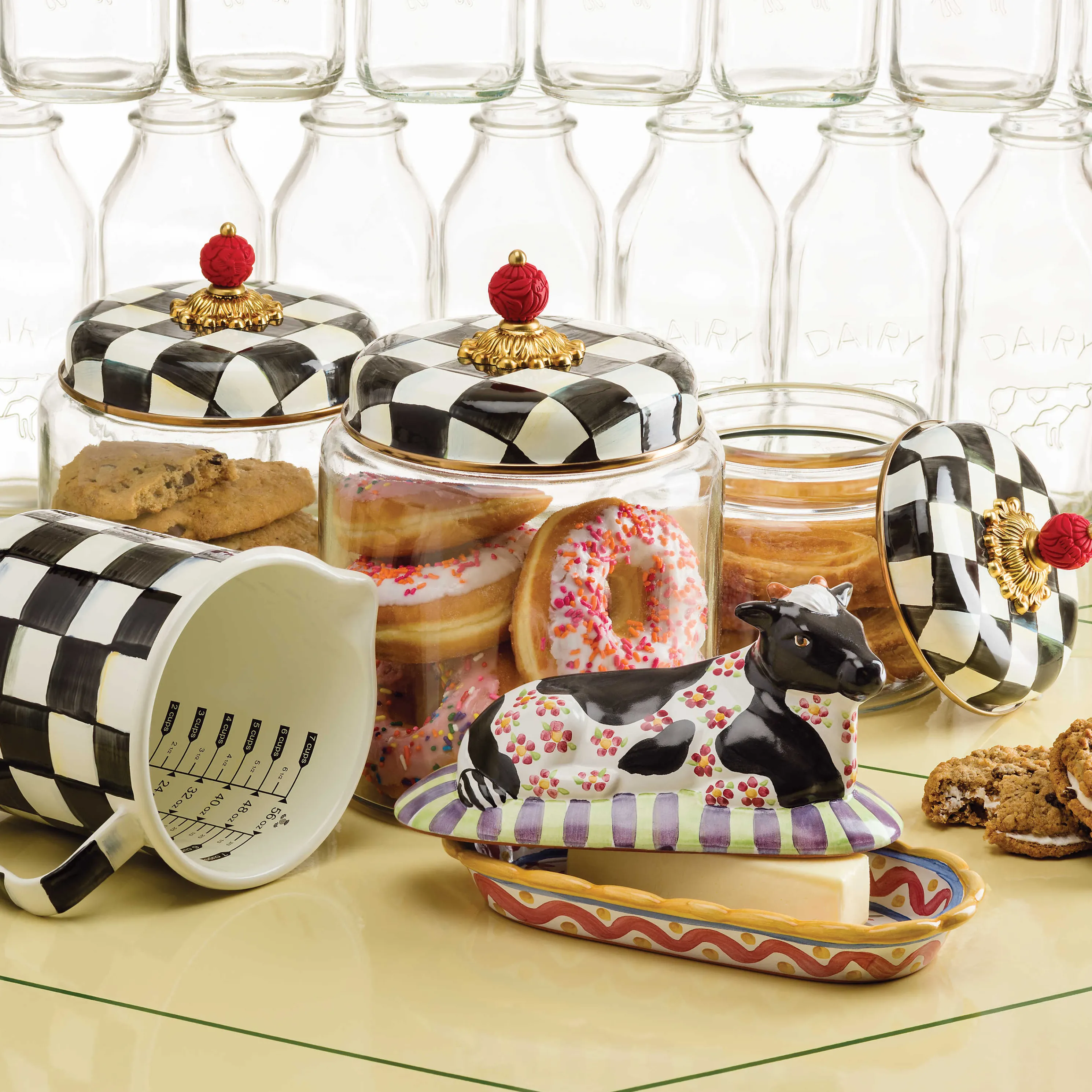 Courtly Check Kitchen Canister - Large