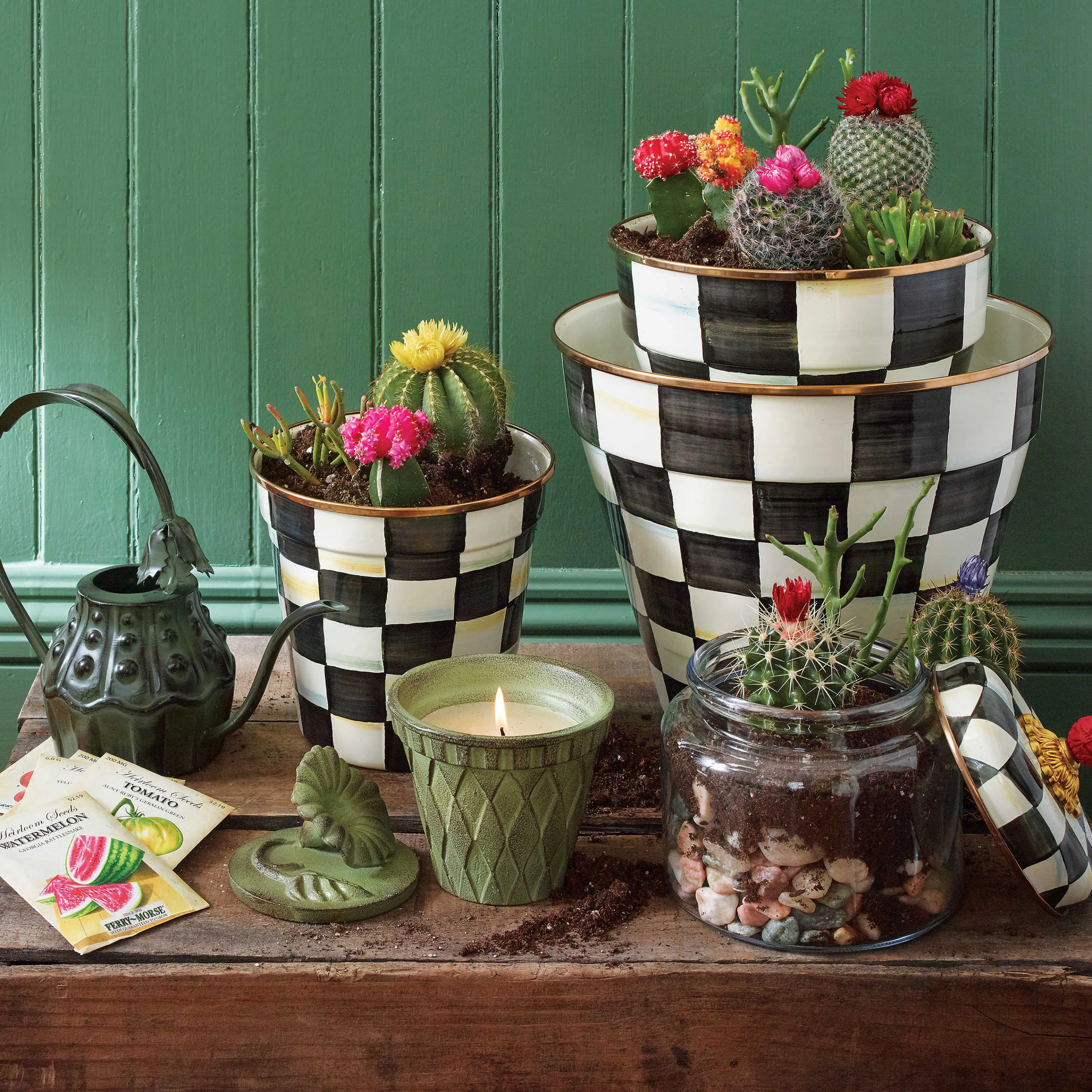 Courtly Check Kitchen Canister - Small