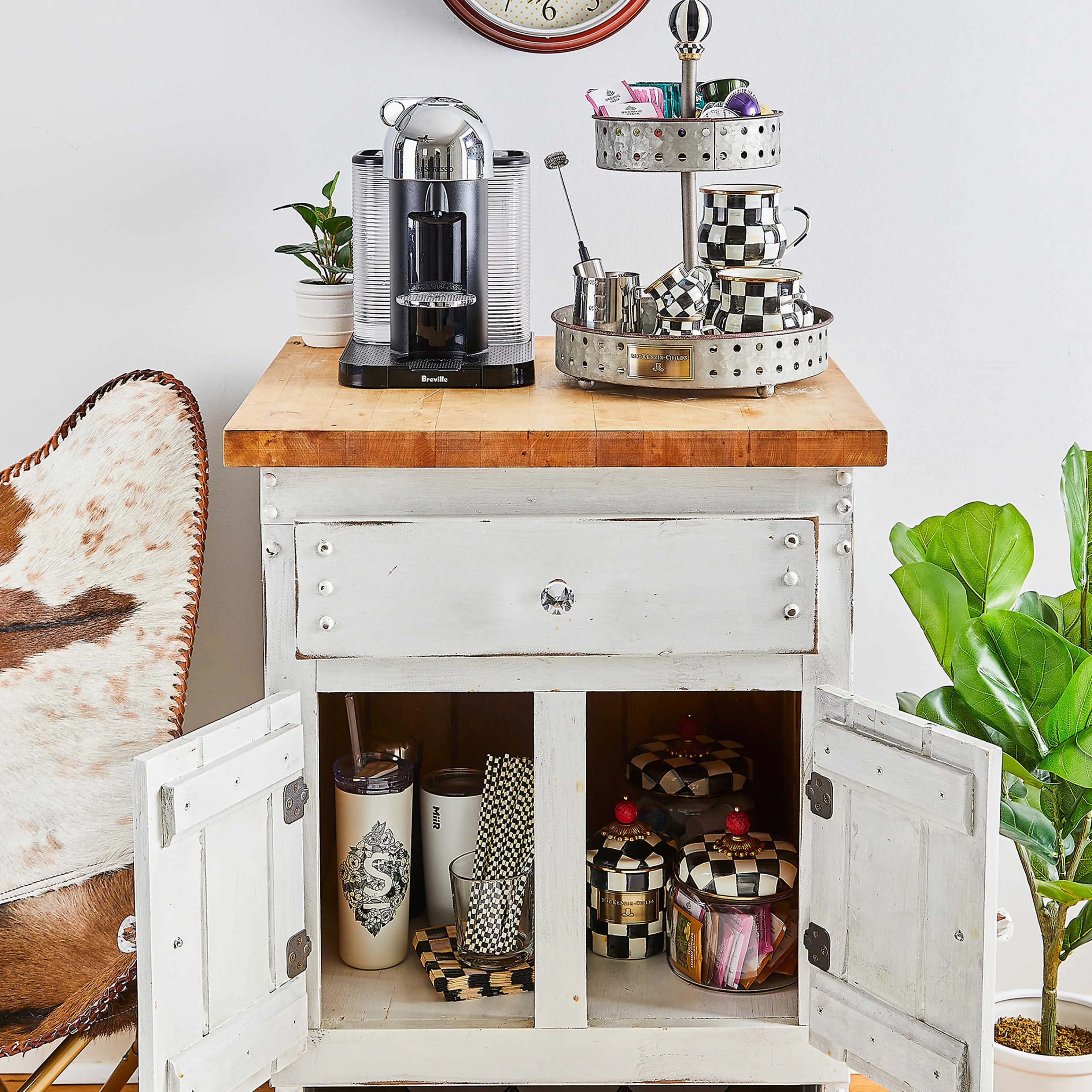 Courtly Check Kitchen Canister - Small