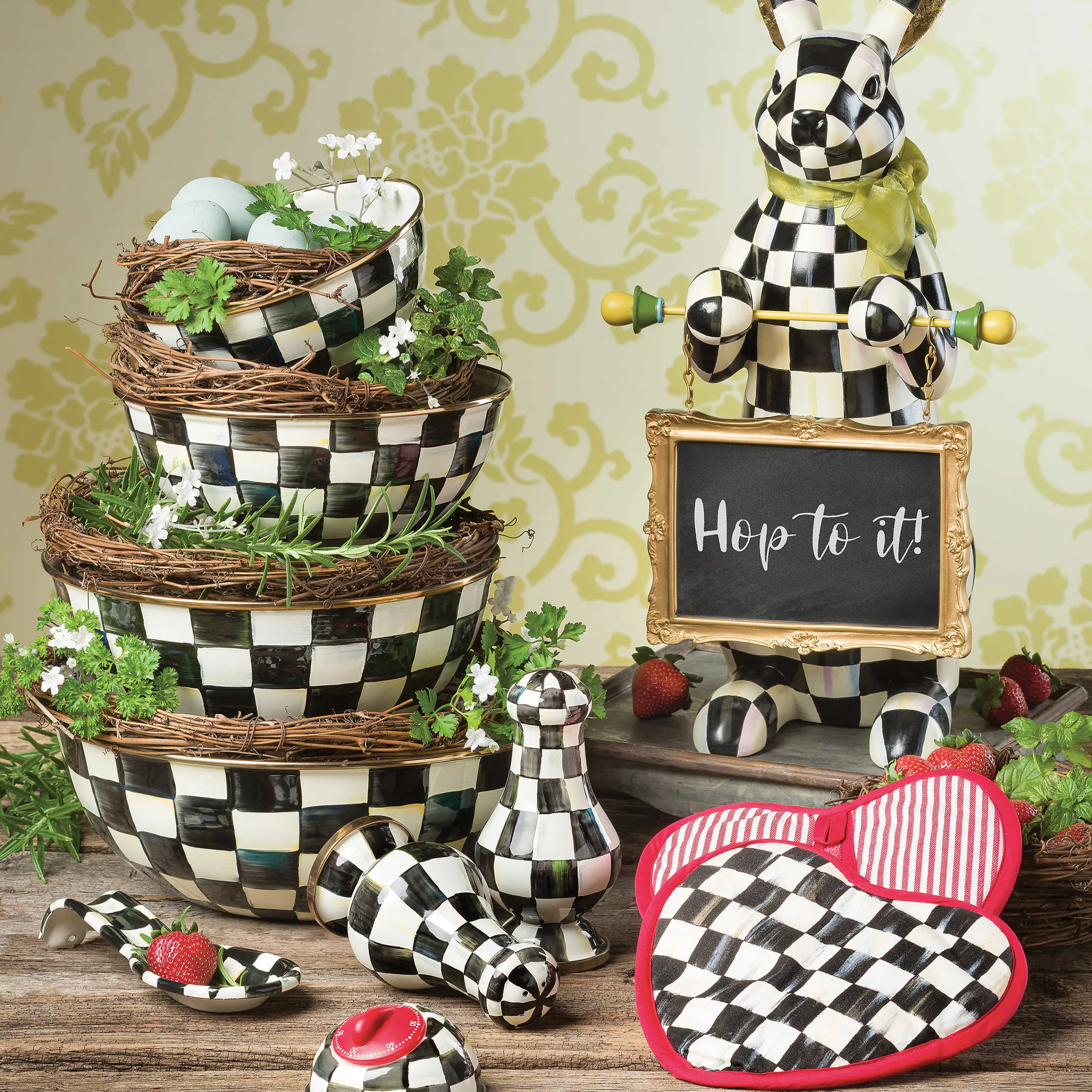 Courtly Check Menu Rabbit