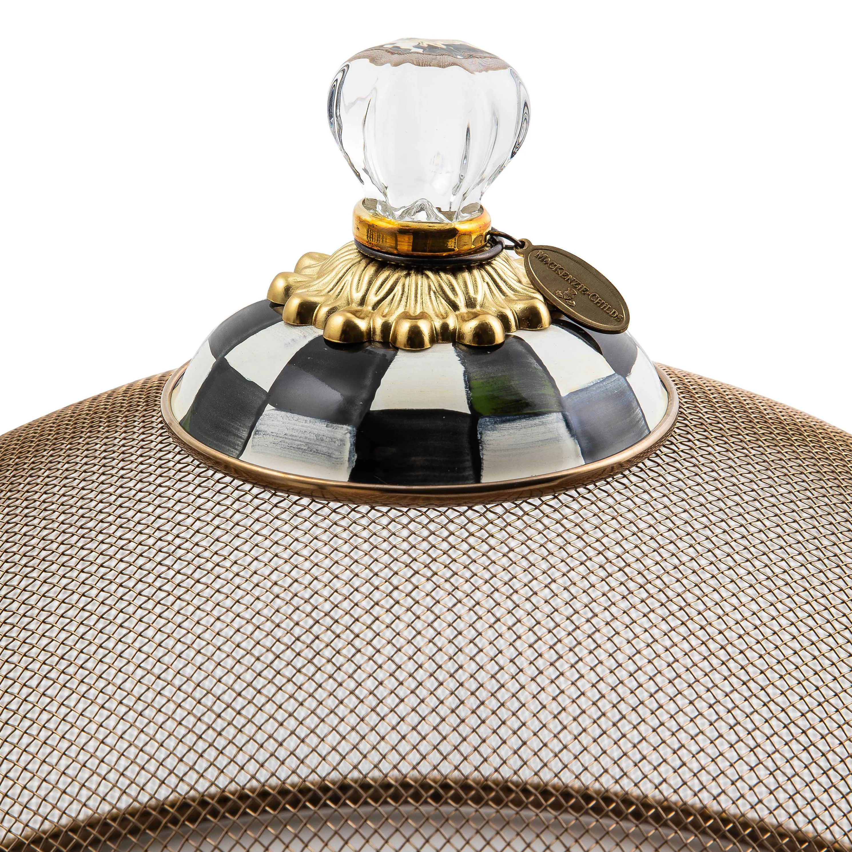 Courtly Check Mesh Dome - Large