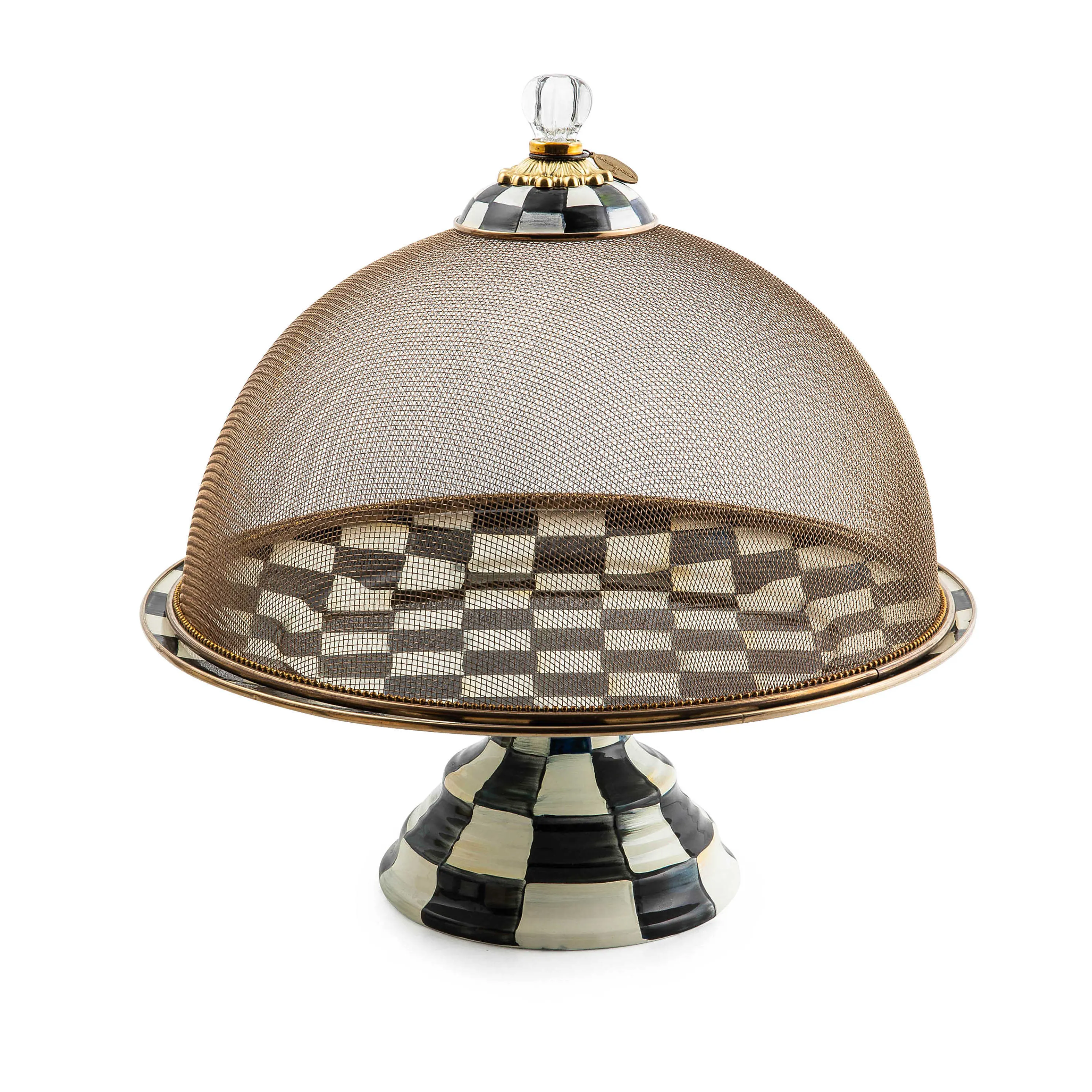 Courtly Check Mesh Dome - Large