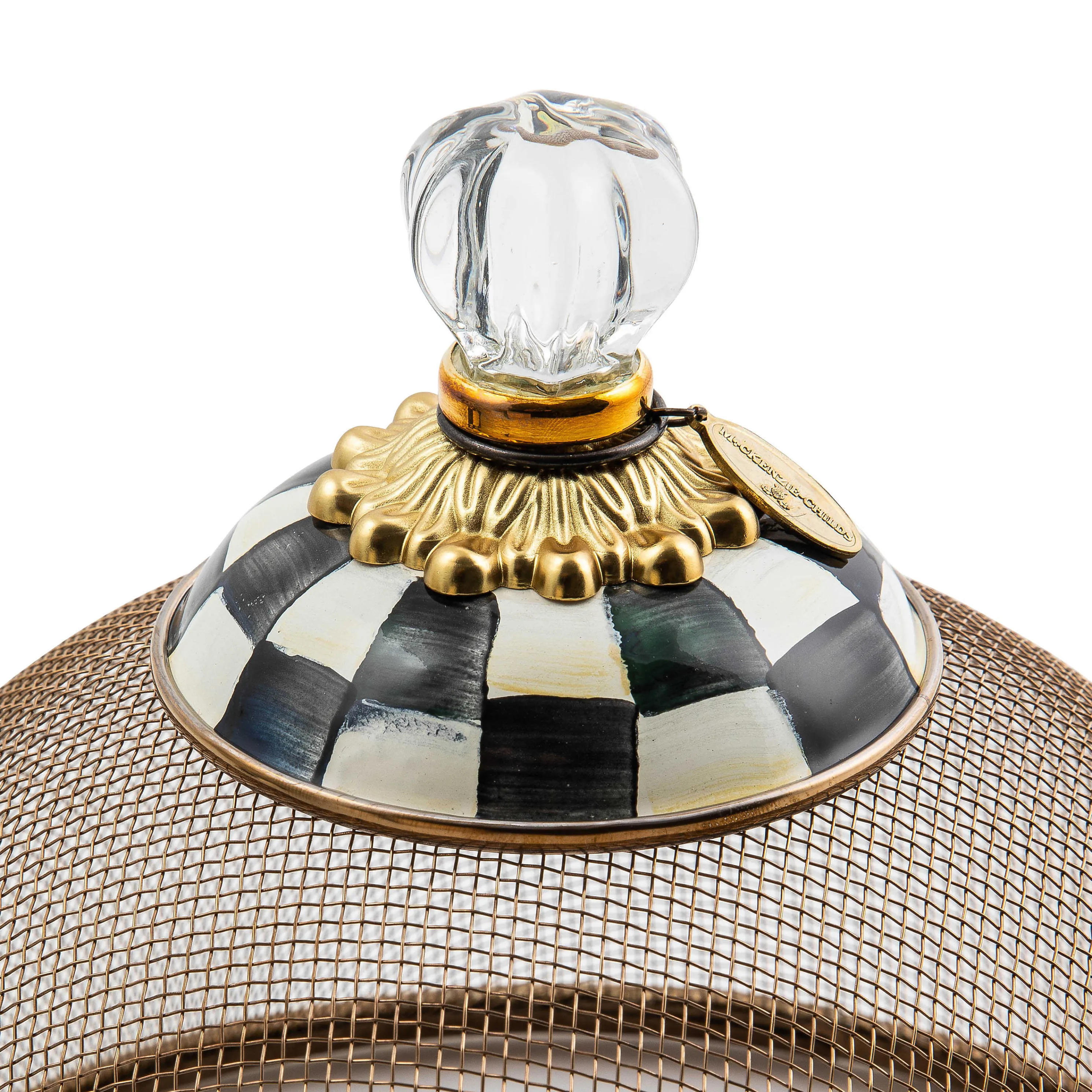 Courtly Check Mesh Dome - Small