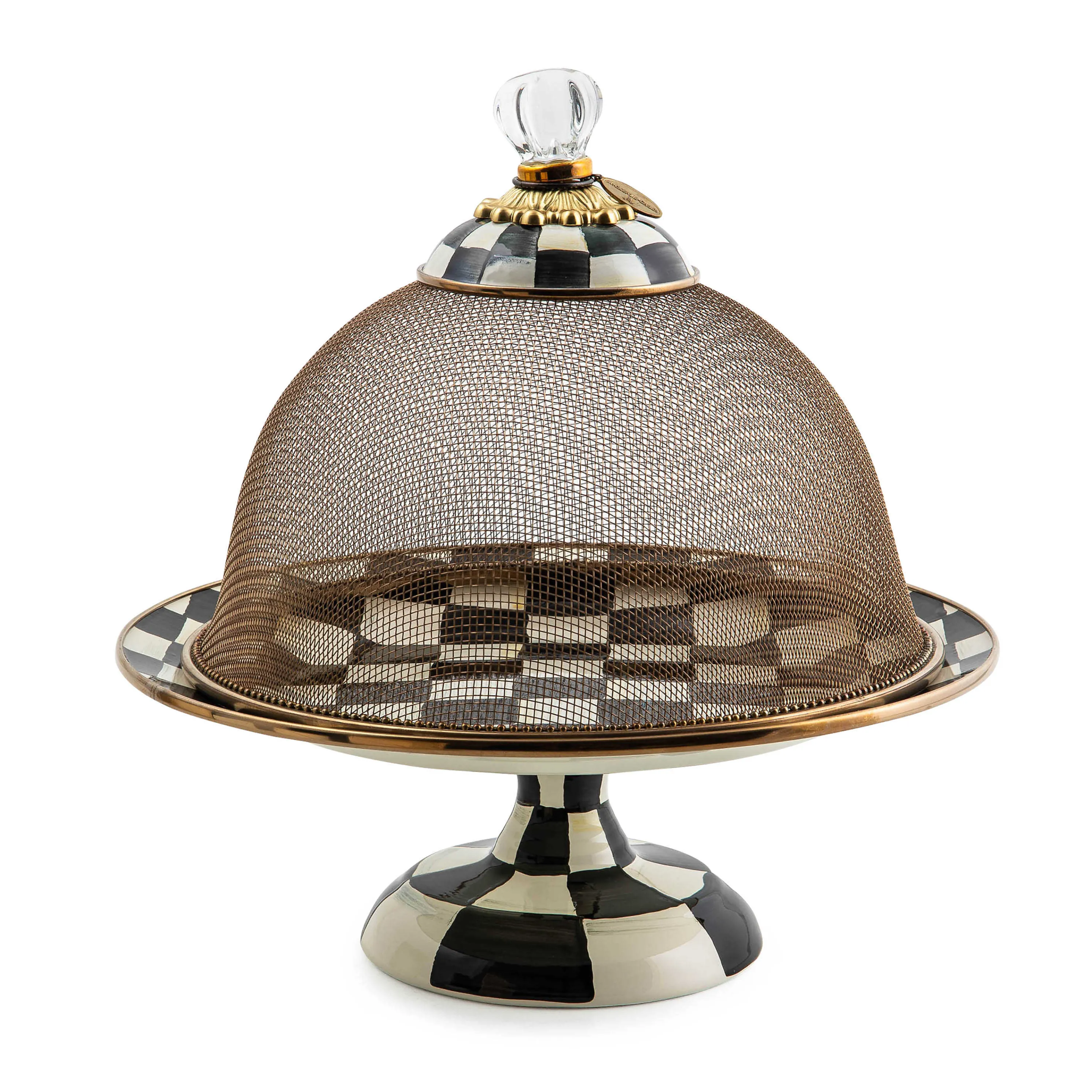 Courtly Check Mesh Dome - Small
