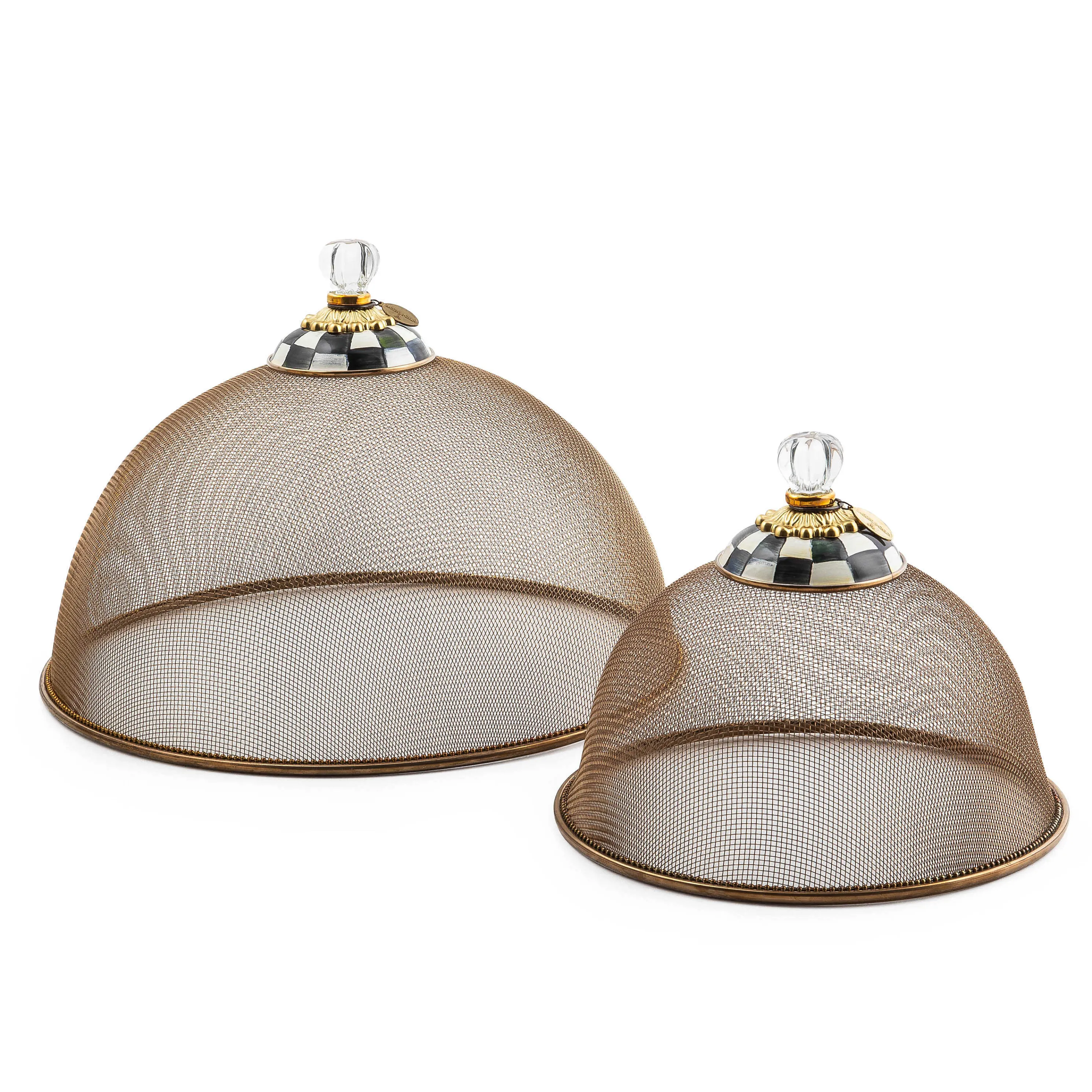 Courtly Check Mesh Dome - Small