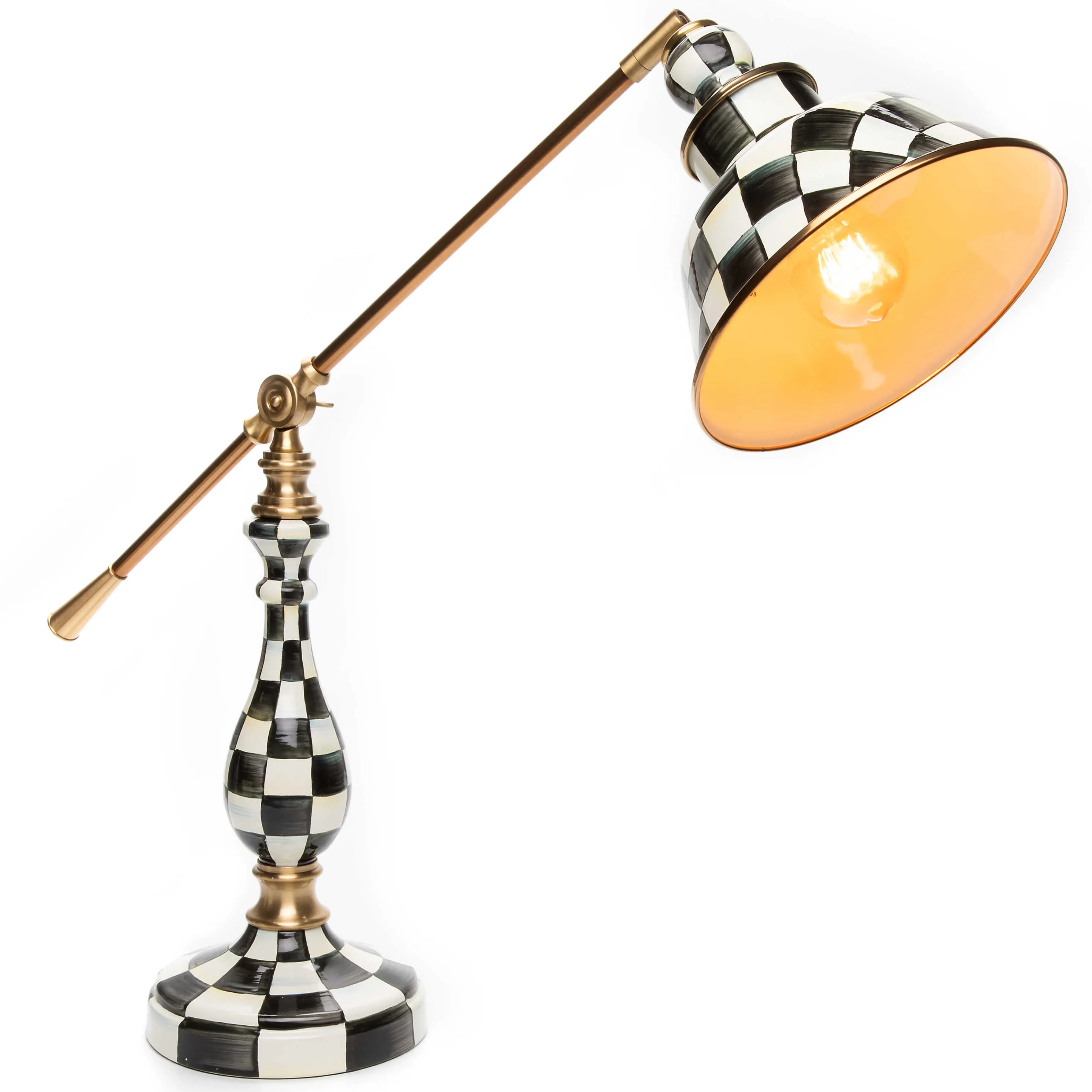 Courtly Check Reading Table Lamp