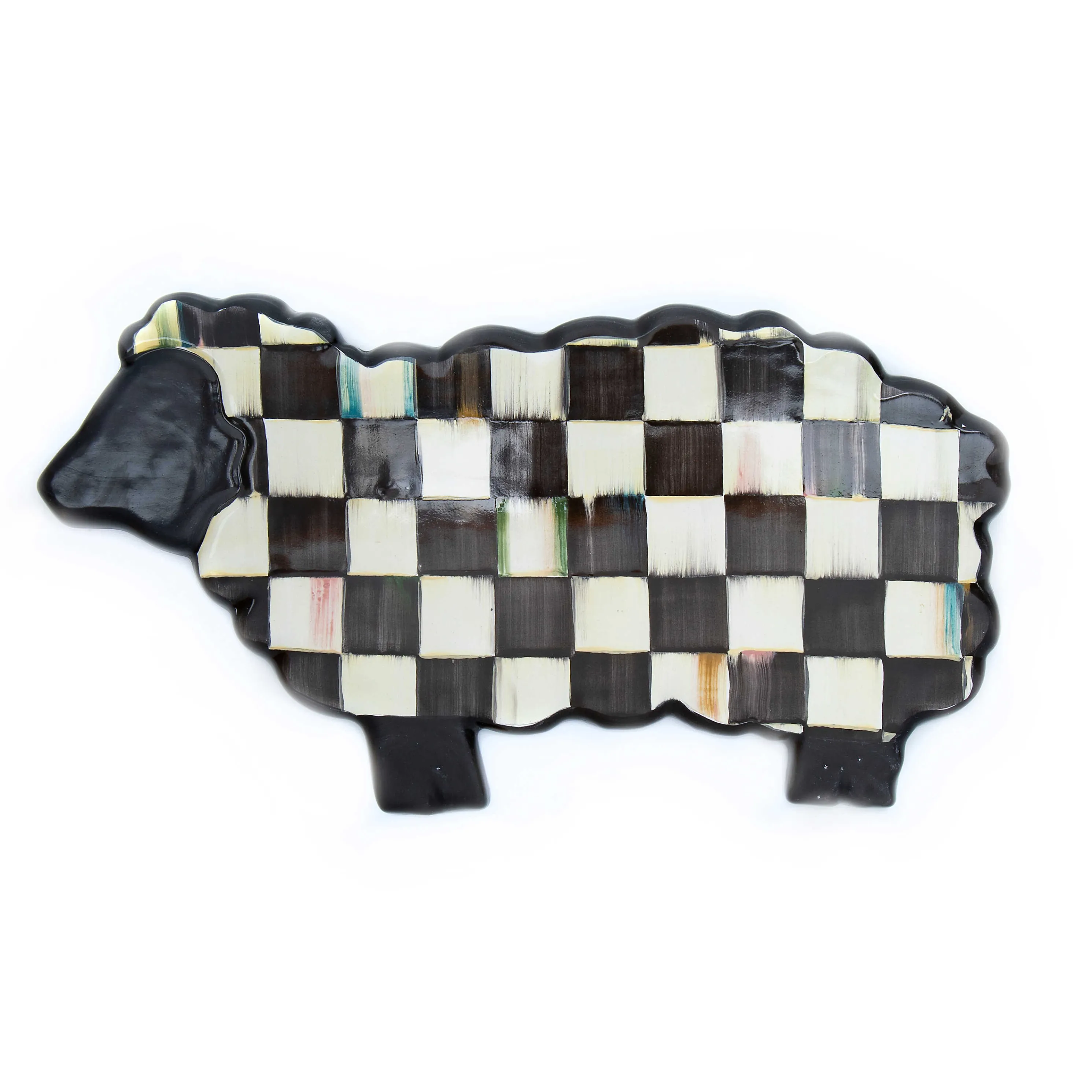 Courtly Check Sheep Serving Board