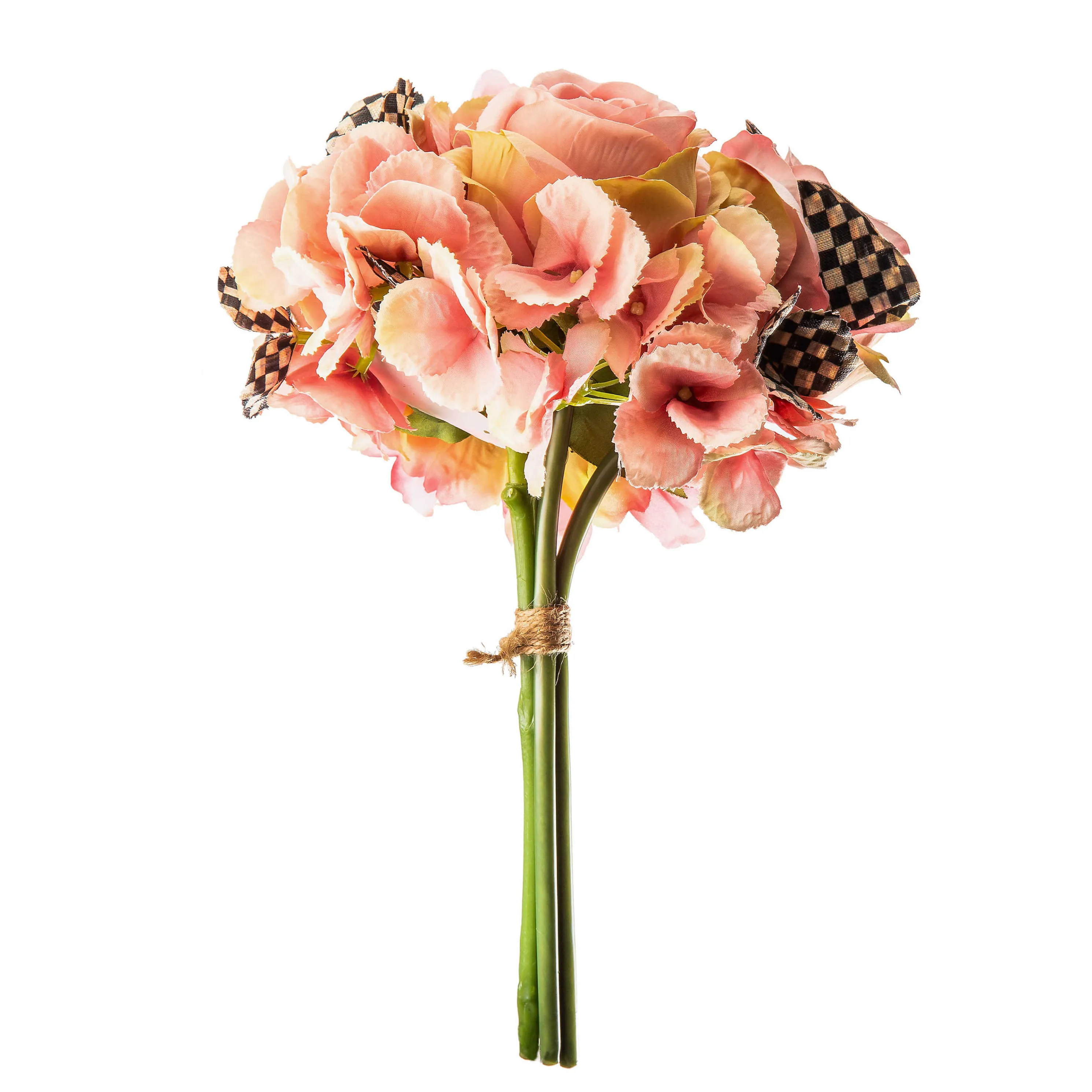 Courtly Check Summer Bouquet - Pink