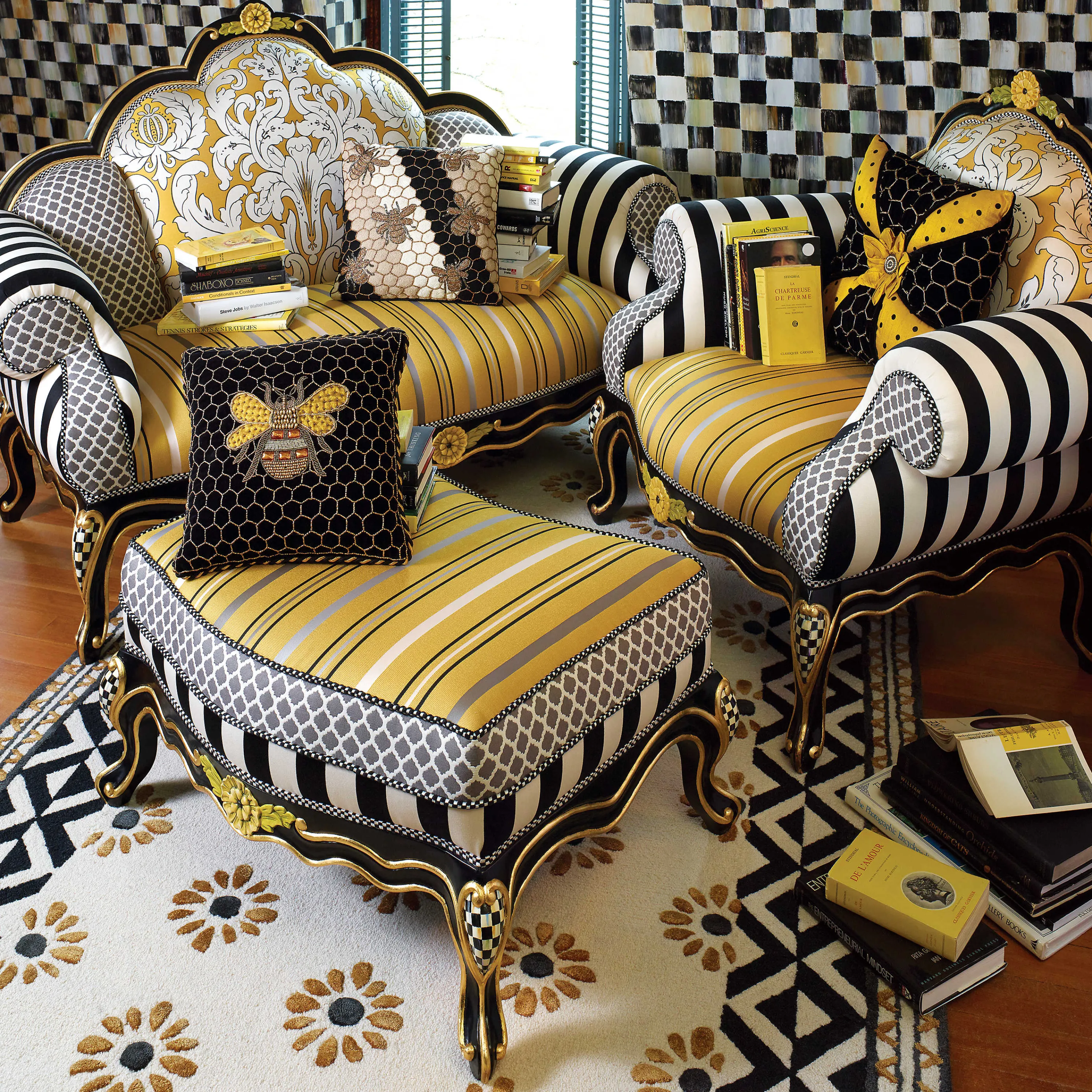 Crazy Daisy Rug - 8' X 10'