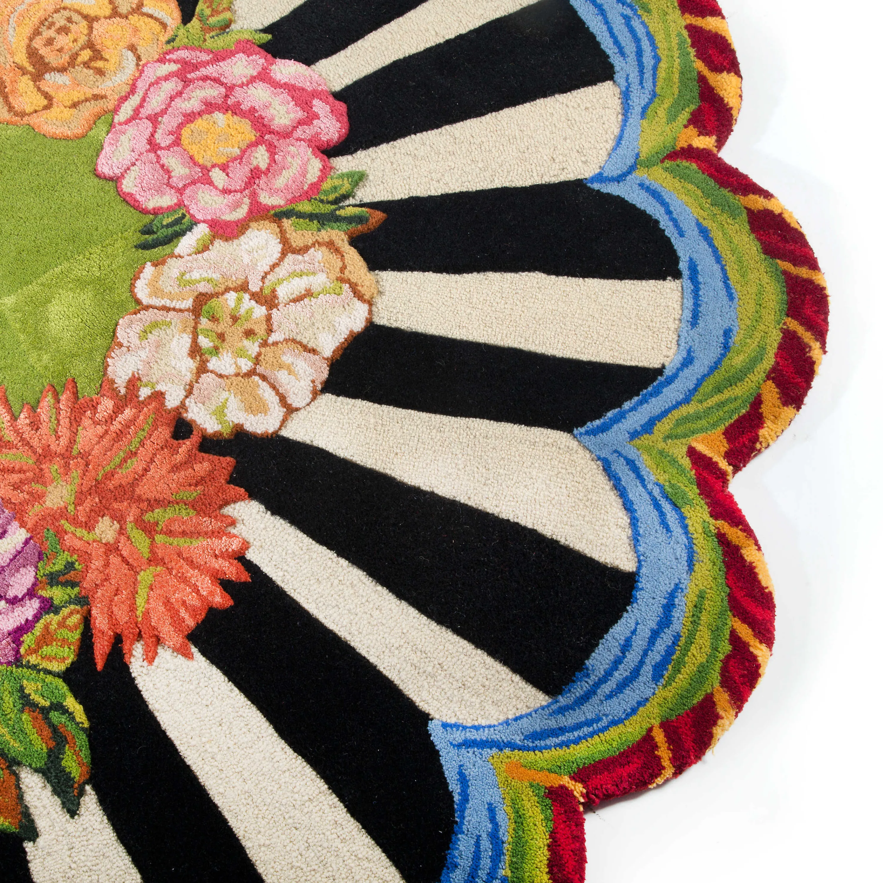Cutting Garden Rug - 6' Round