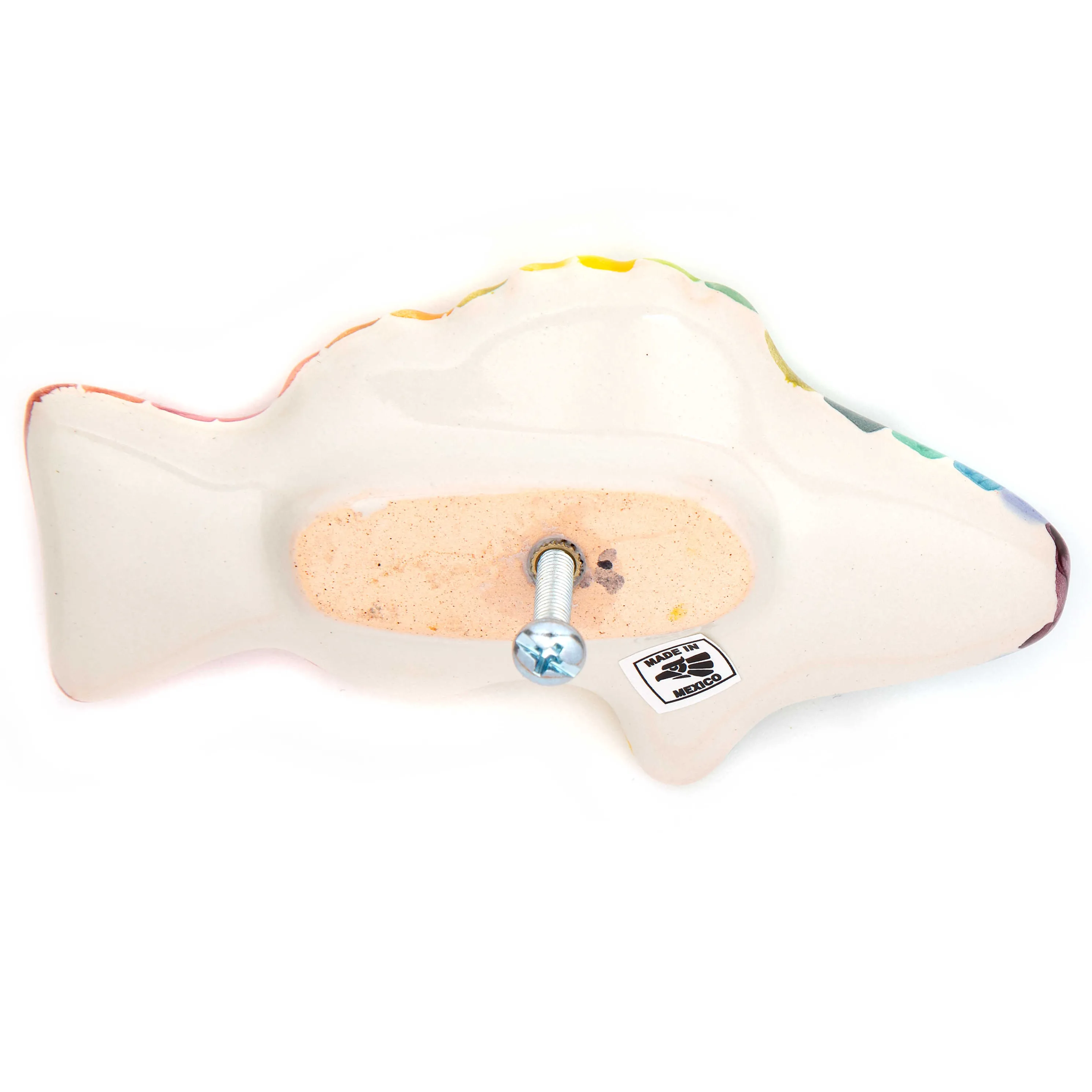 Fish Knob Left - Rainbow