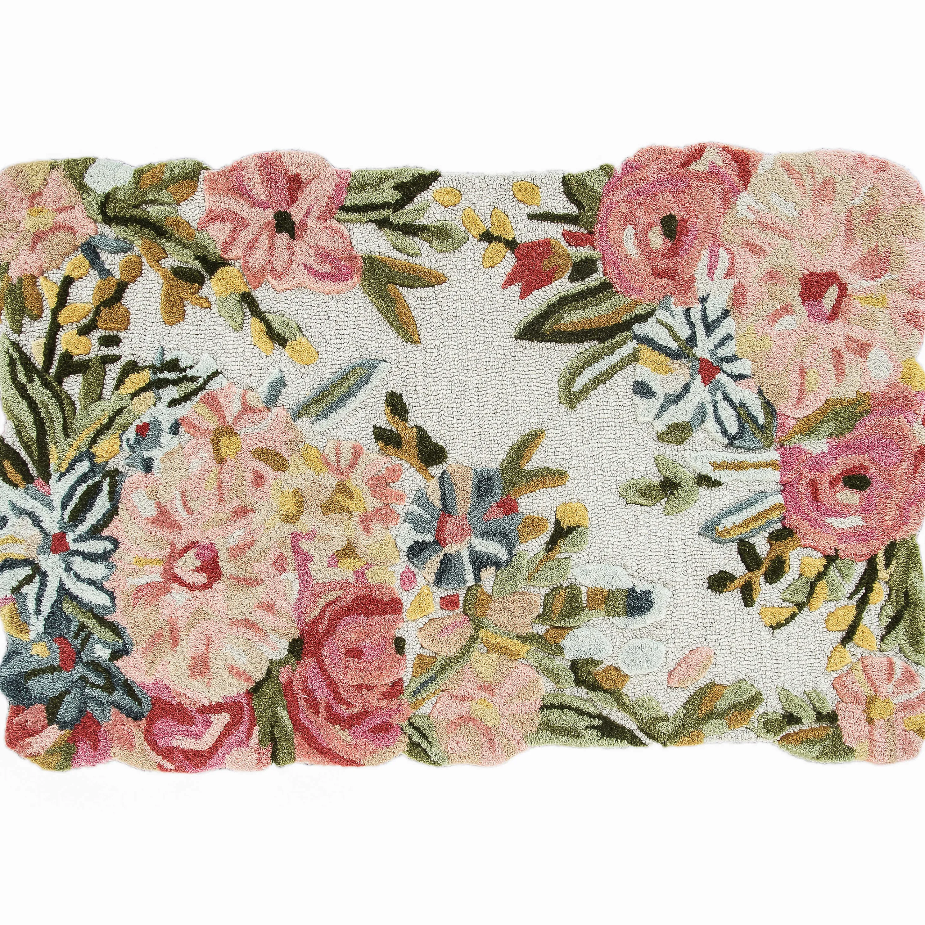 Flower Garden Rug - 2'3" X 3'9"