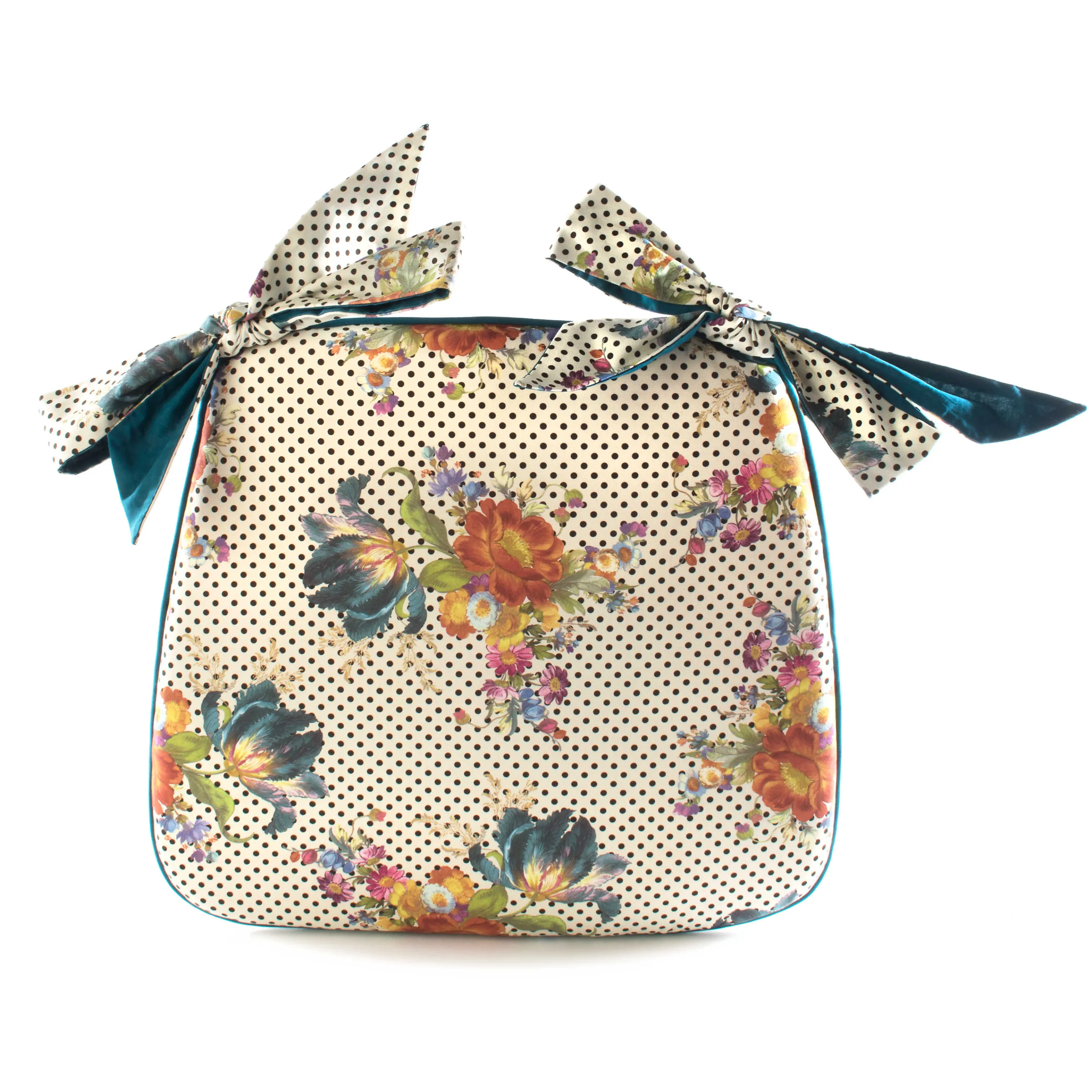 Flower Market Chair Cushion