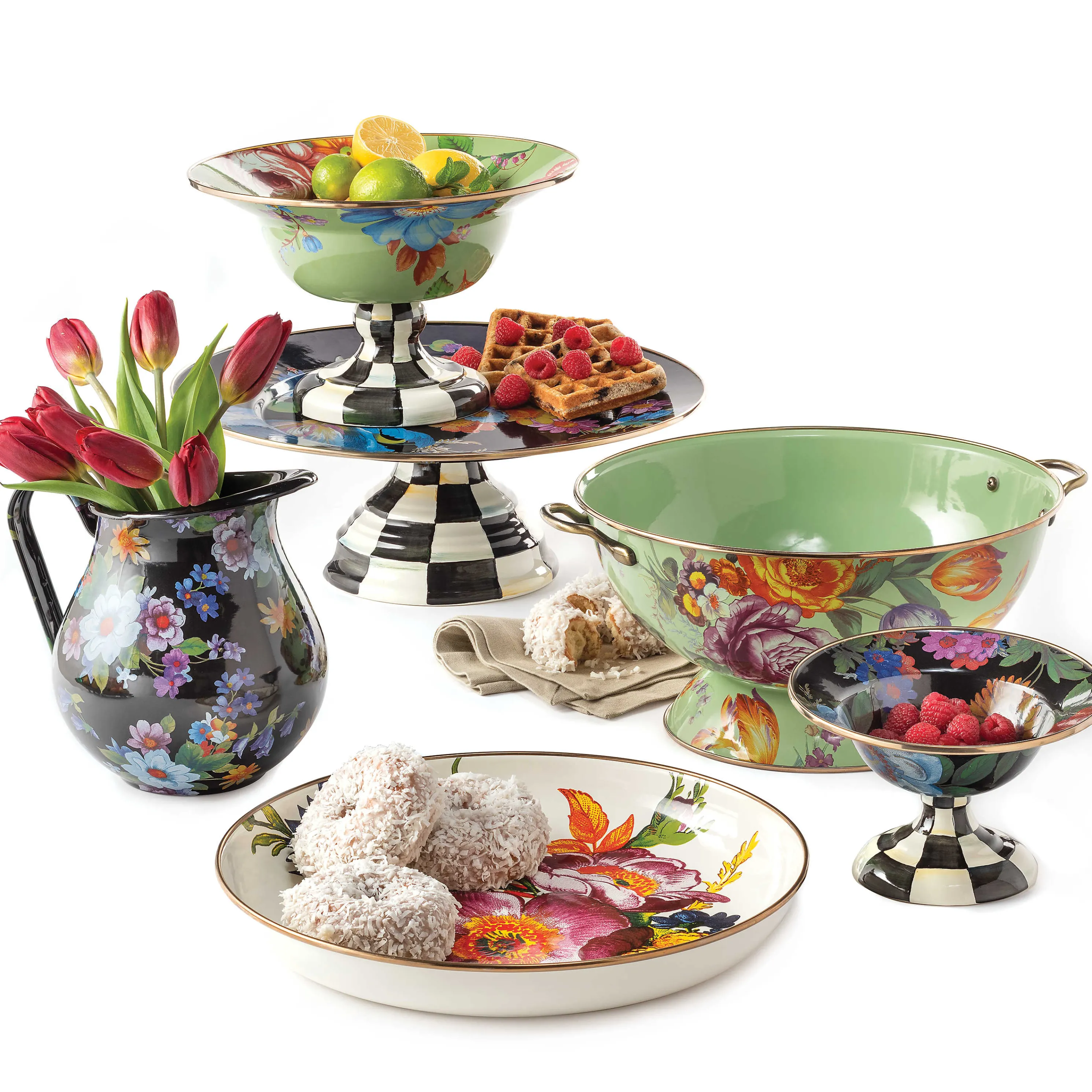 Flower Market Everything Bowl - Green
