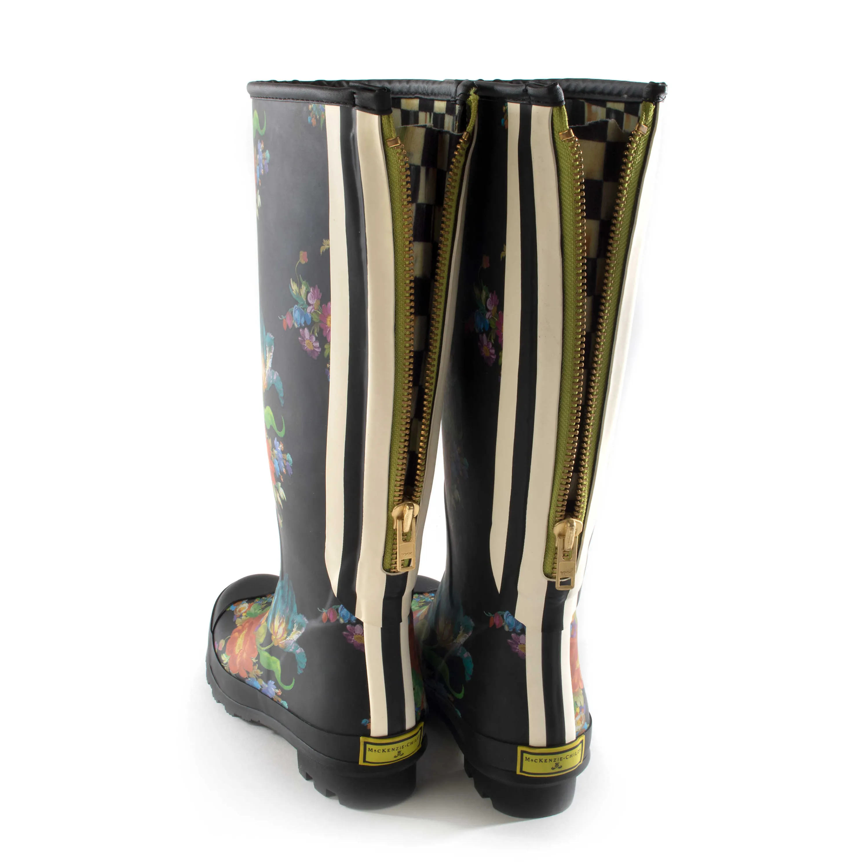 Flower Market Rain Boots - Tall - Size 6