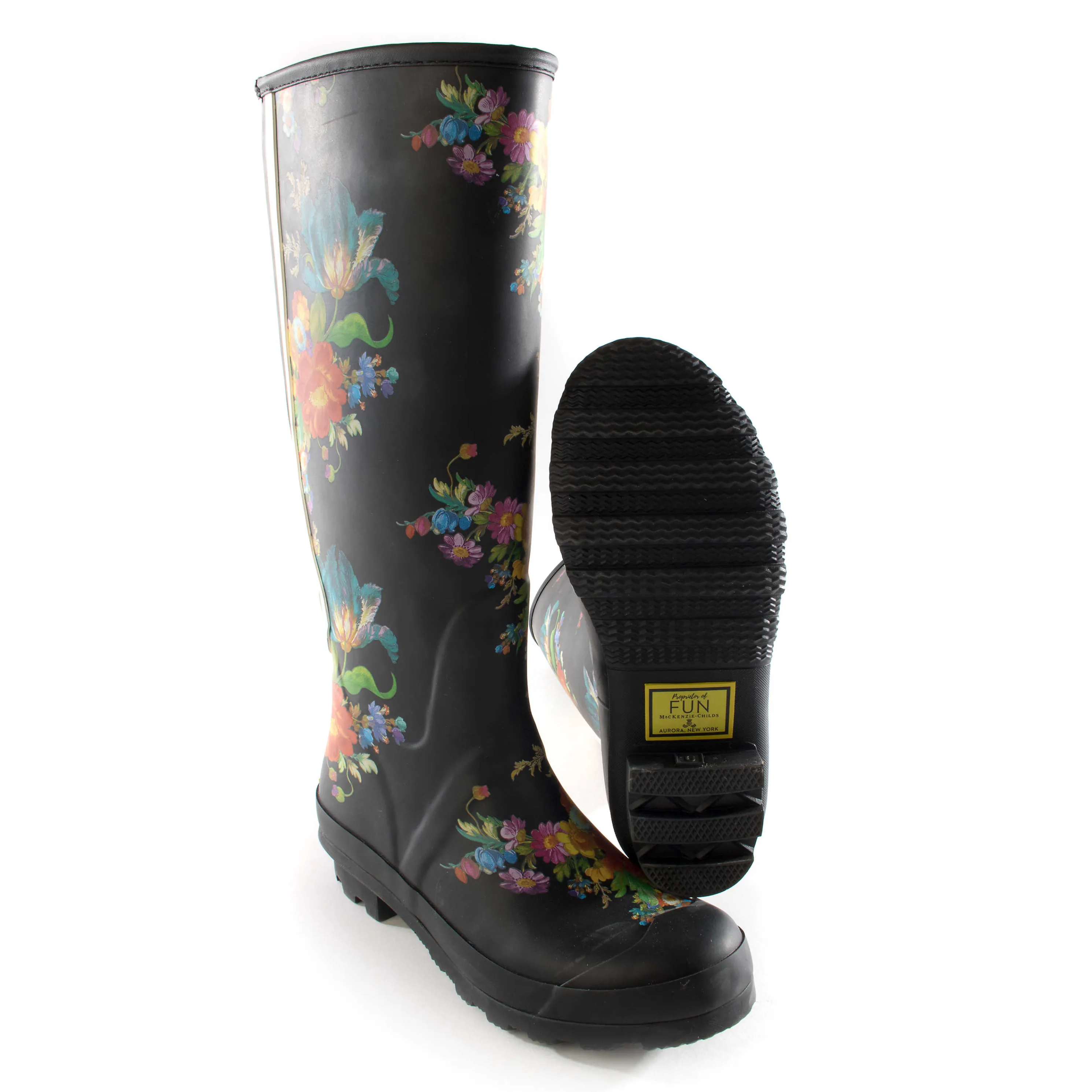 Flower Market Rain Boots - Tall - Size 6