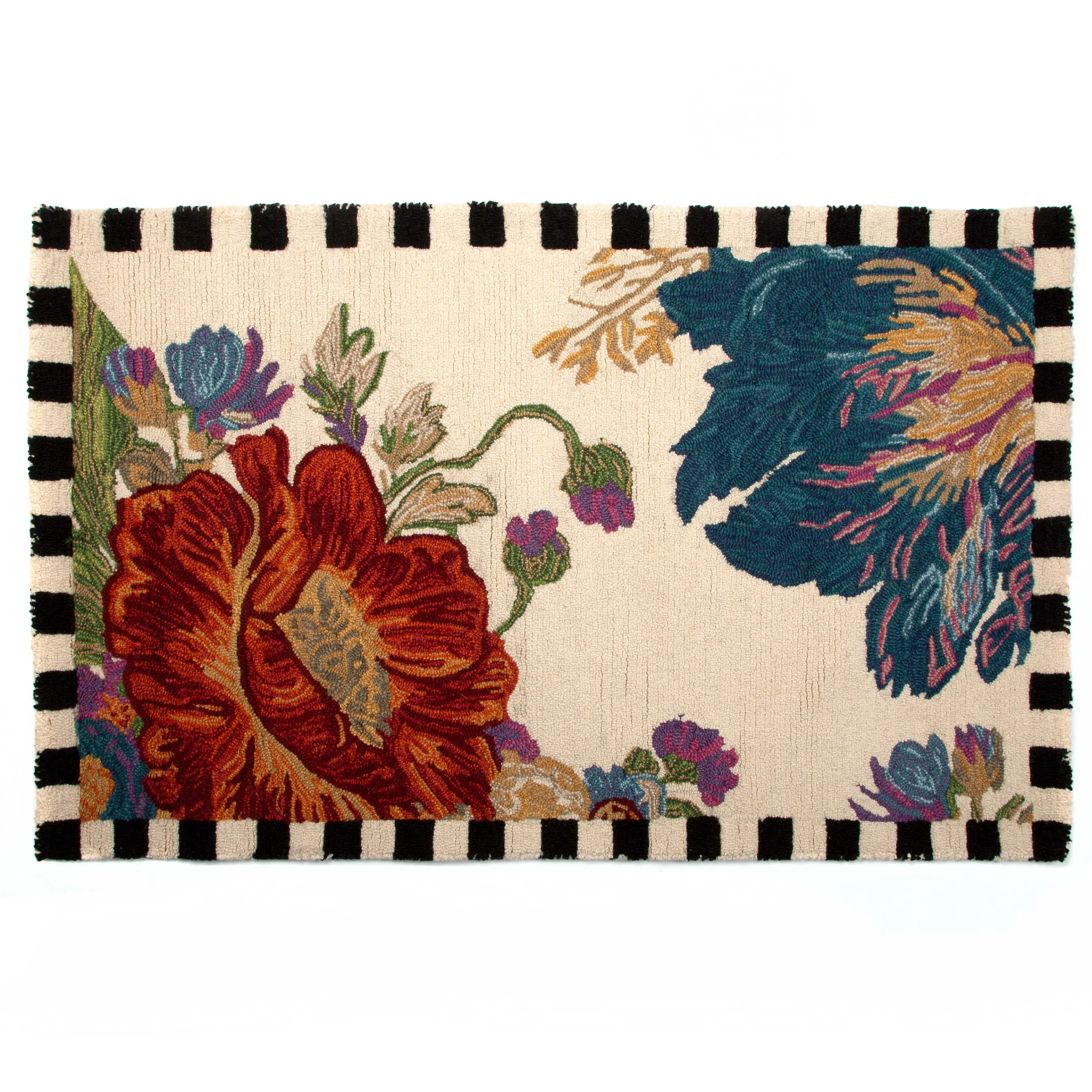 Flower Market Reflections Rug - 2'3" X 3'9" - Ivory