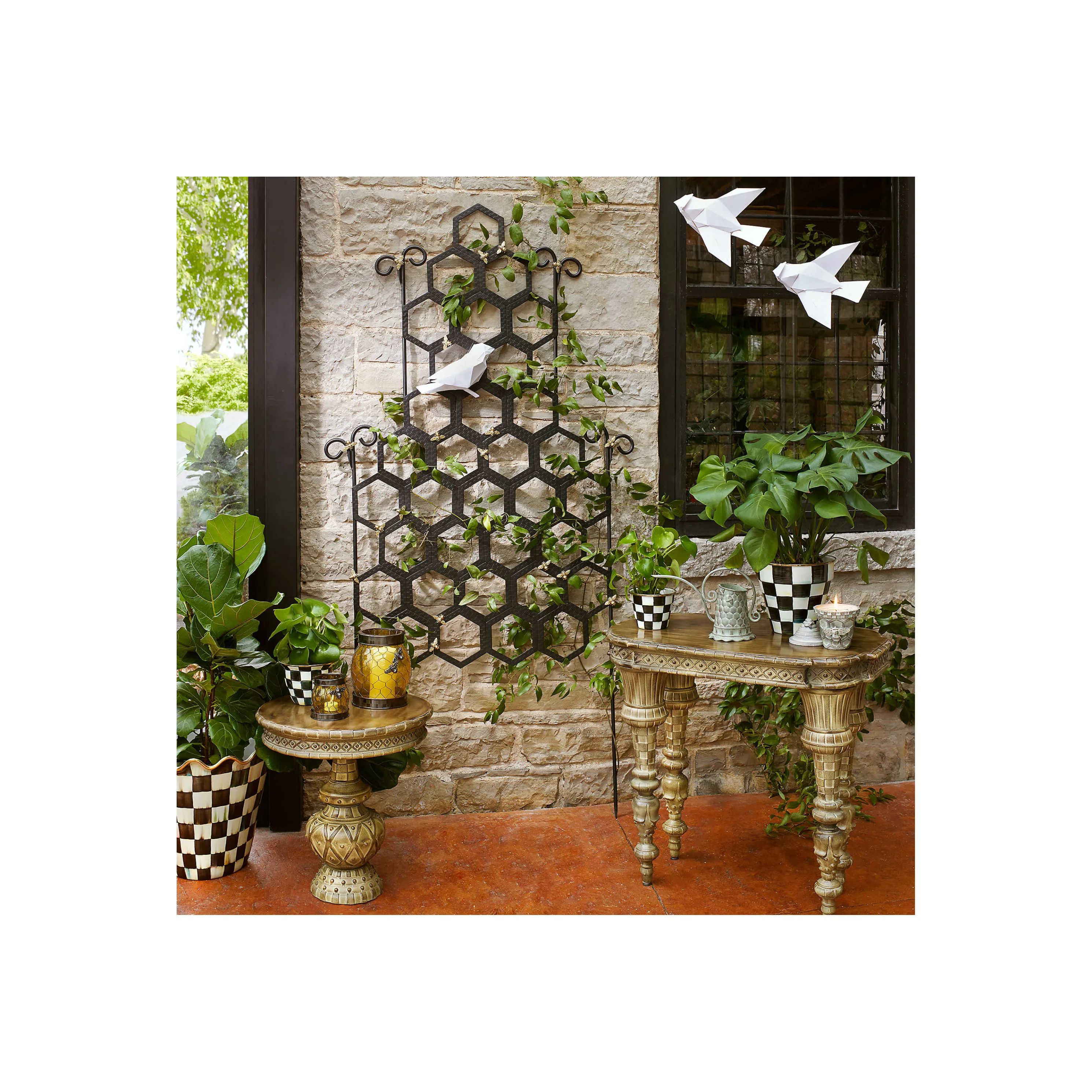 Gazebo Outdoor Accent Table