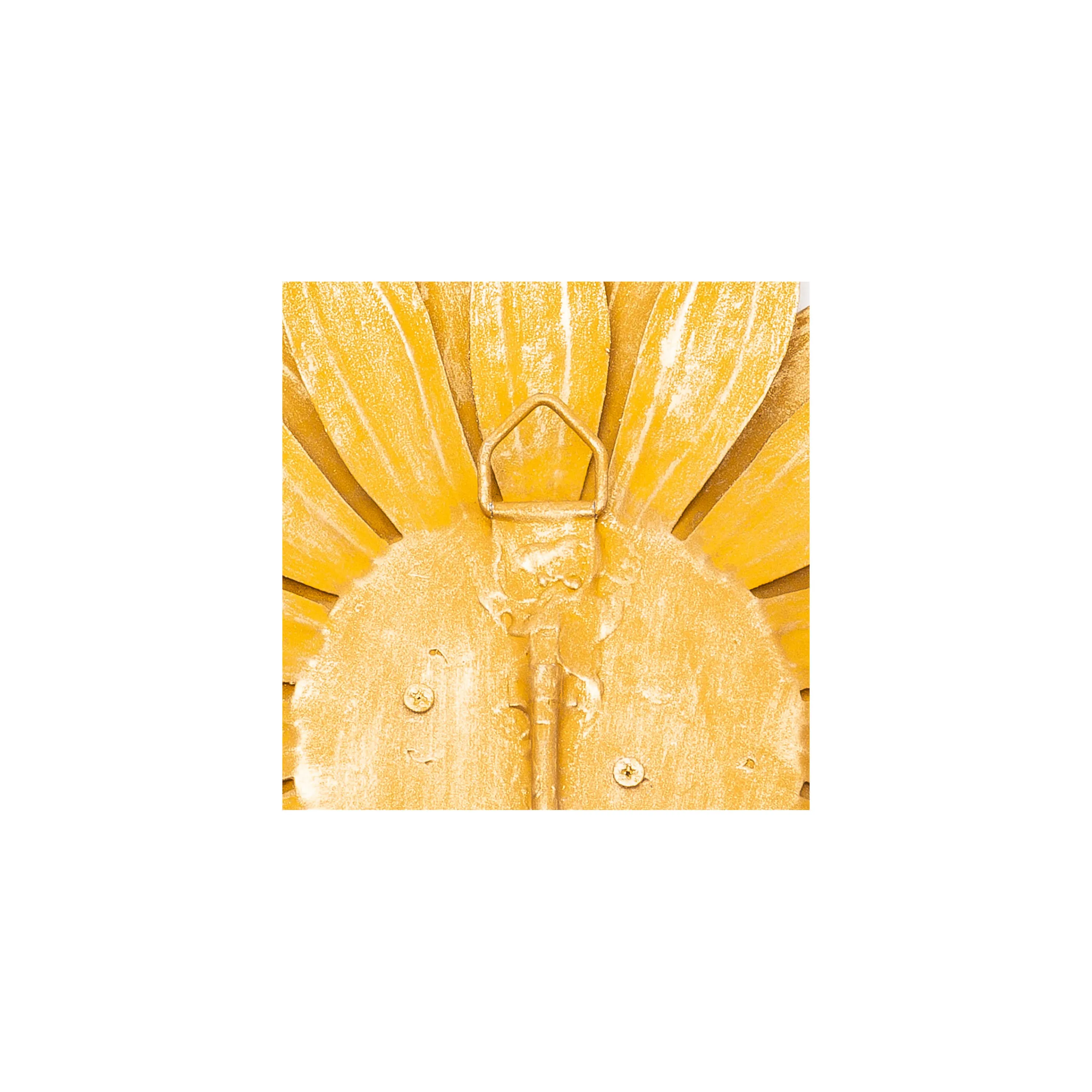 Golden Anemone Candle Sconce