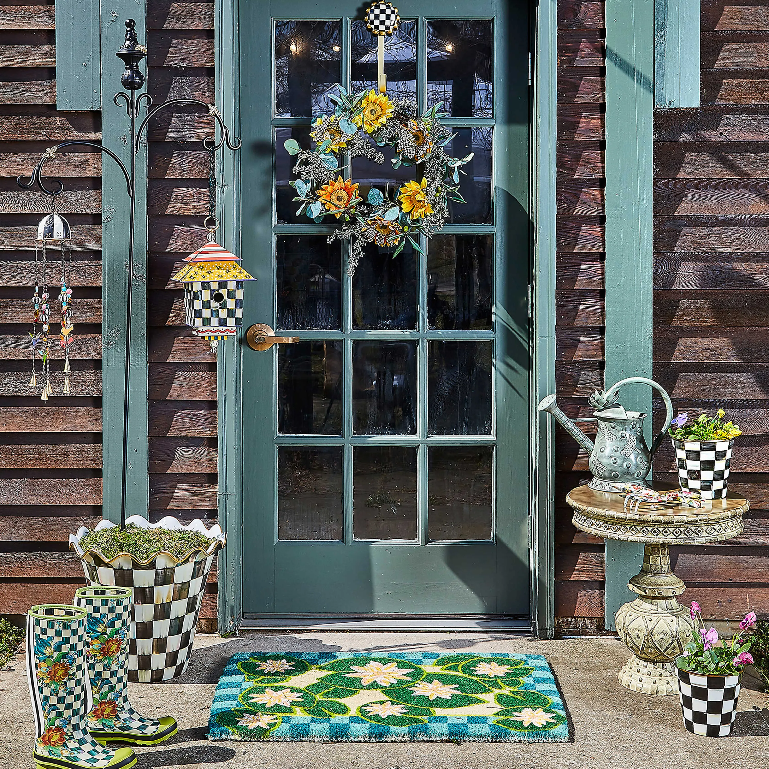 Golden Bee Garden Stake - Tall