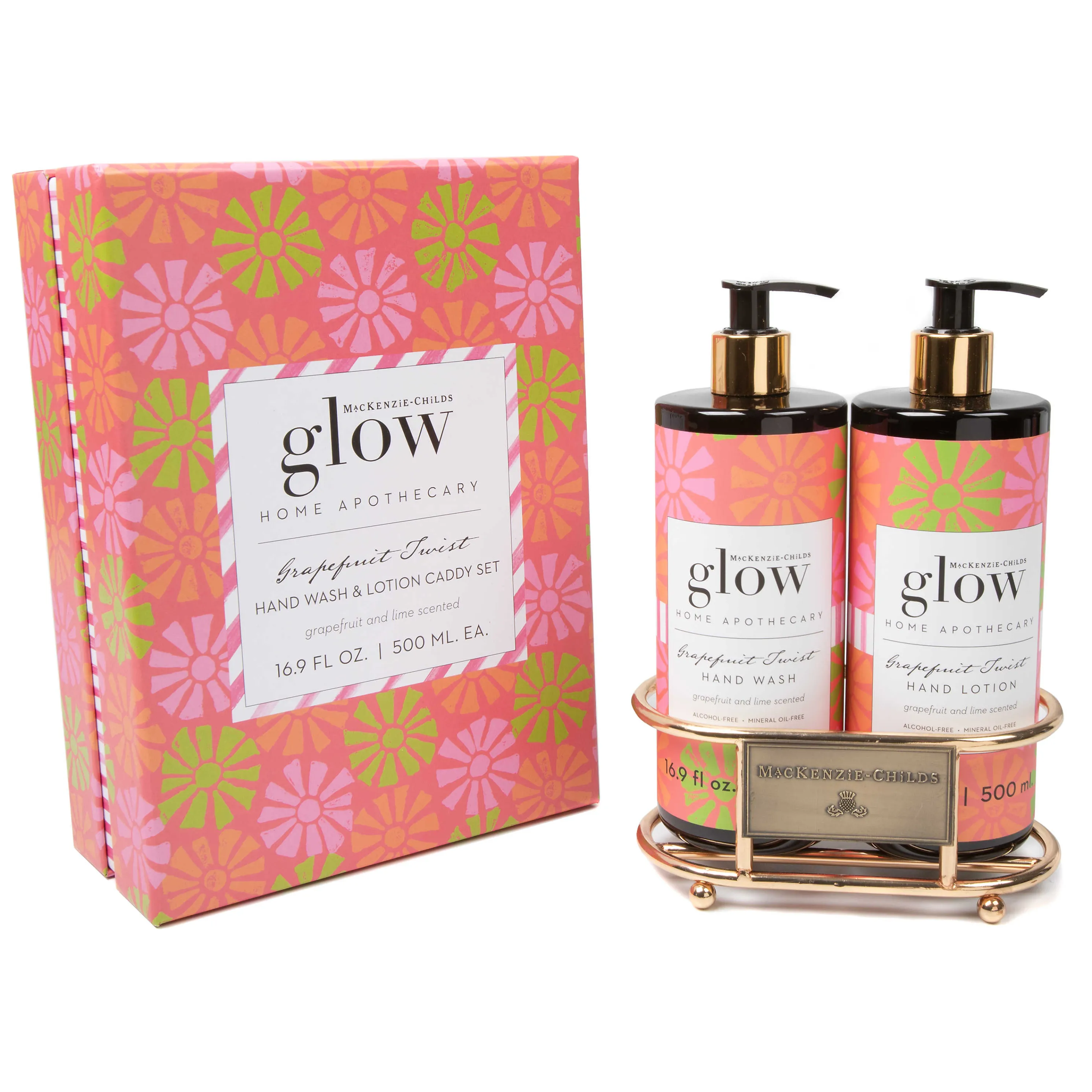 Grapefruit Twist Soap & Lotion Caddy Set