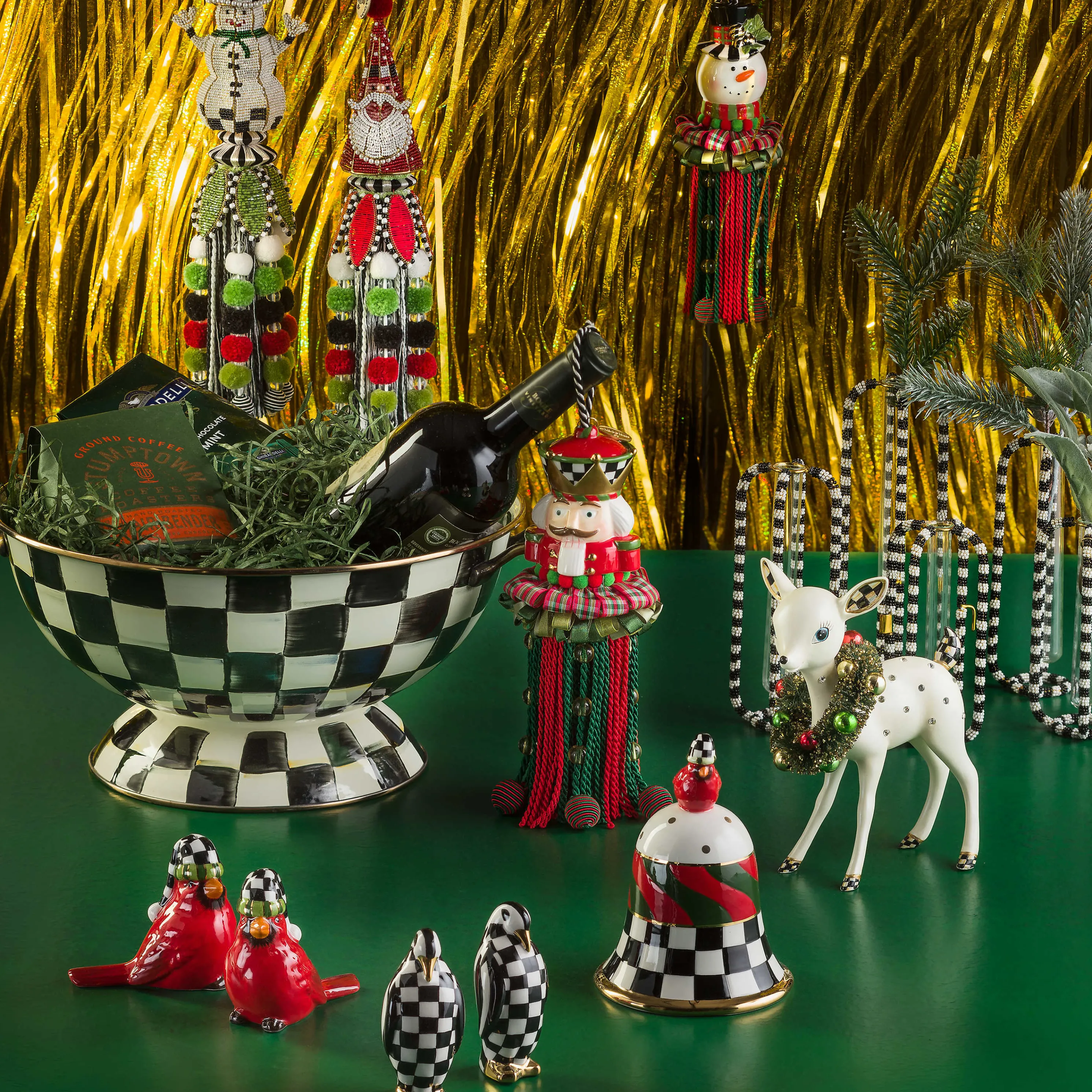 Interlocking Bud Vases - Set Of 5