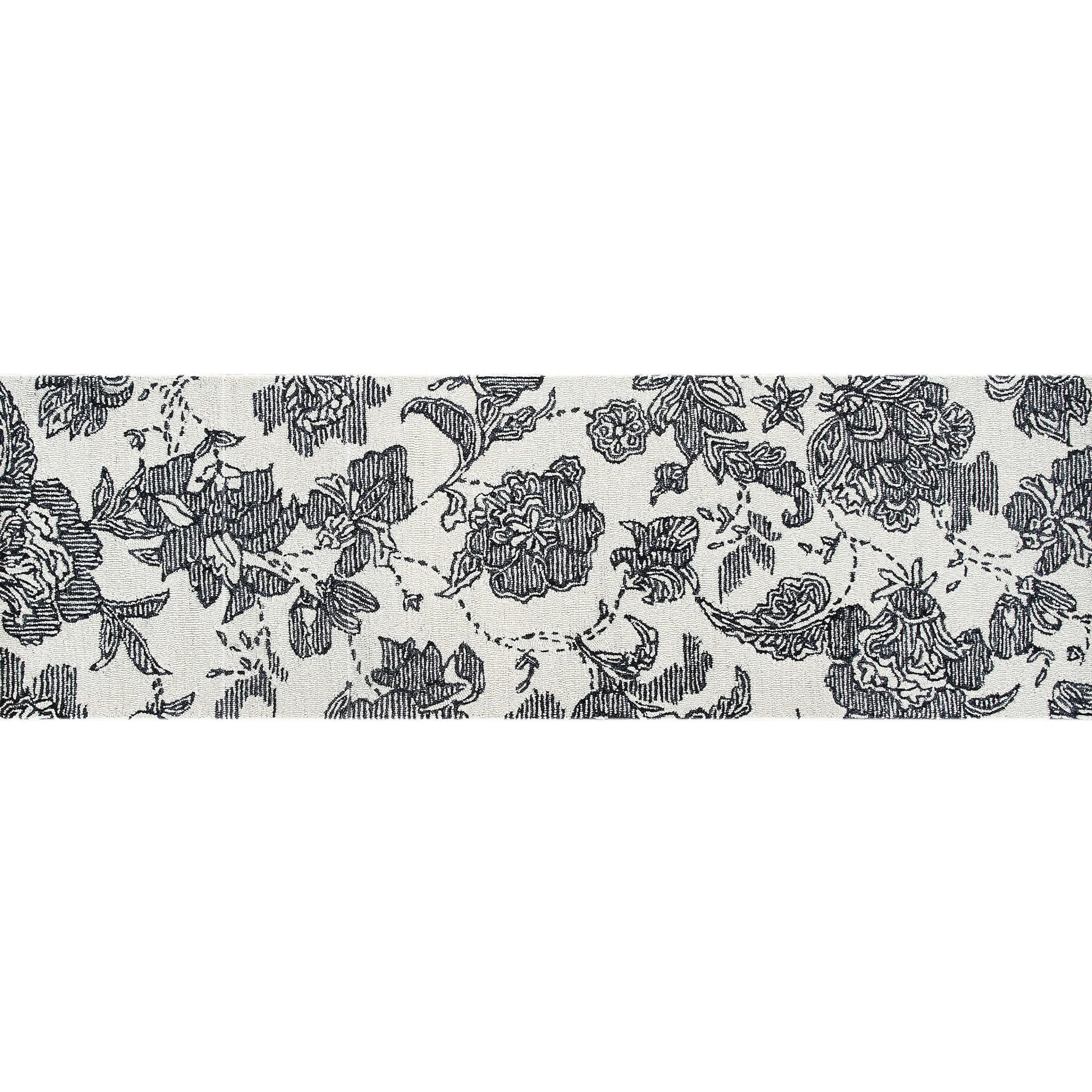 Marquee Floral Rug - 2'6" X 8' Runner