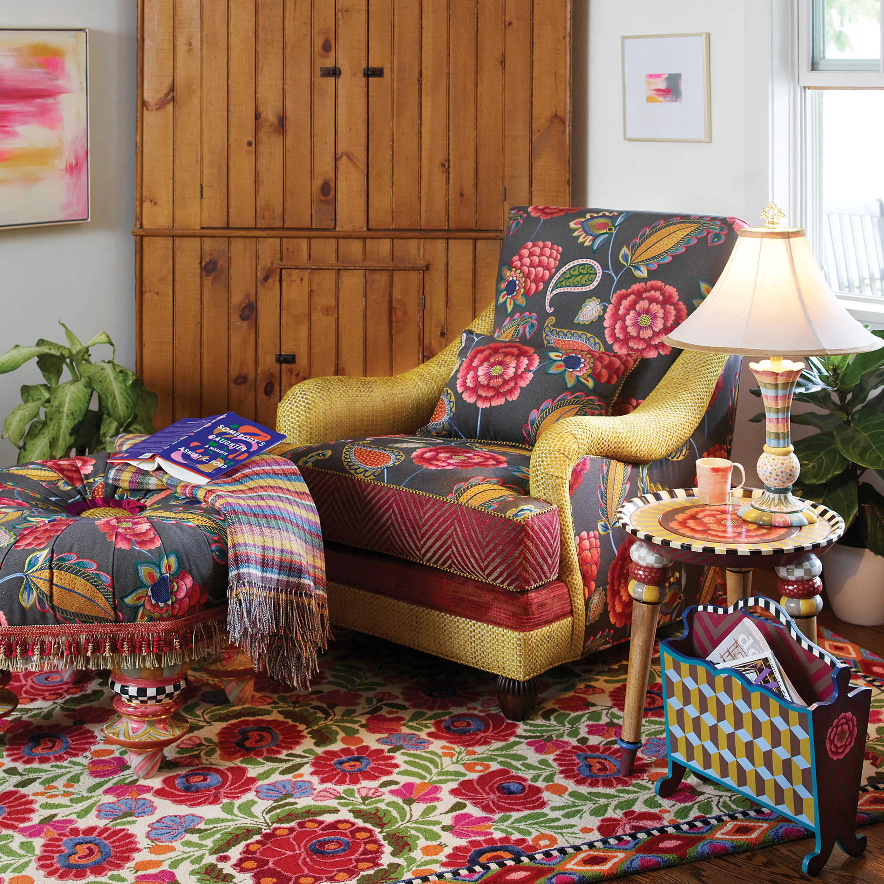 Modern Naturalist Reading Chair